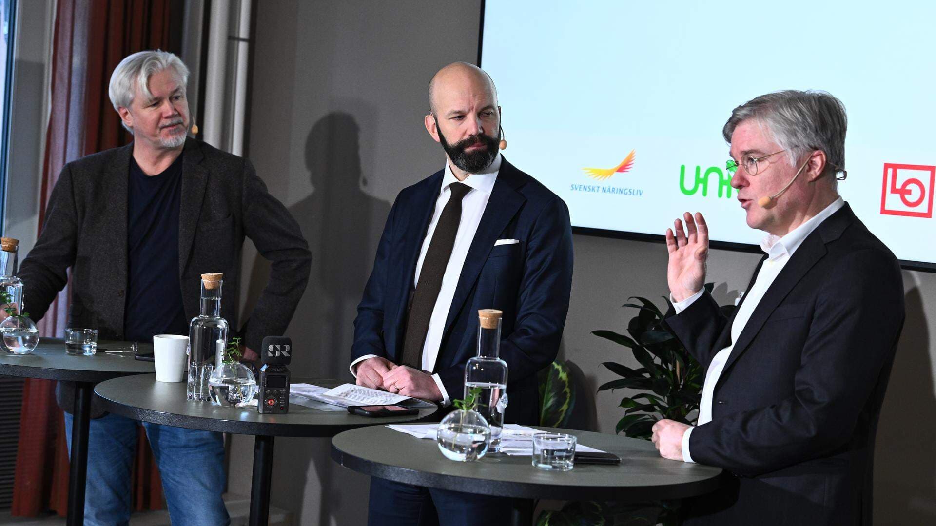 Gemensam pressträff med Svenskt Näringsliv, LO och Unionen om etableringsjobb 2022-12-05