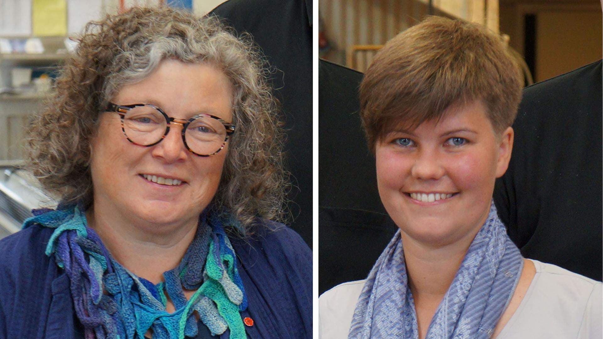 Karin Feldt och Hanna Gunnarsson
