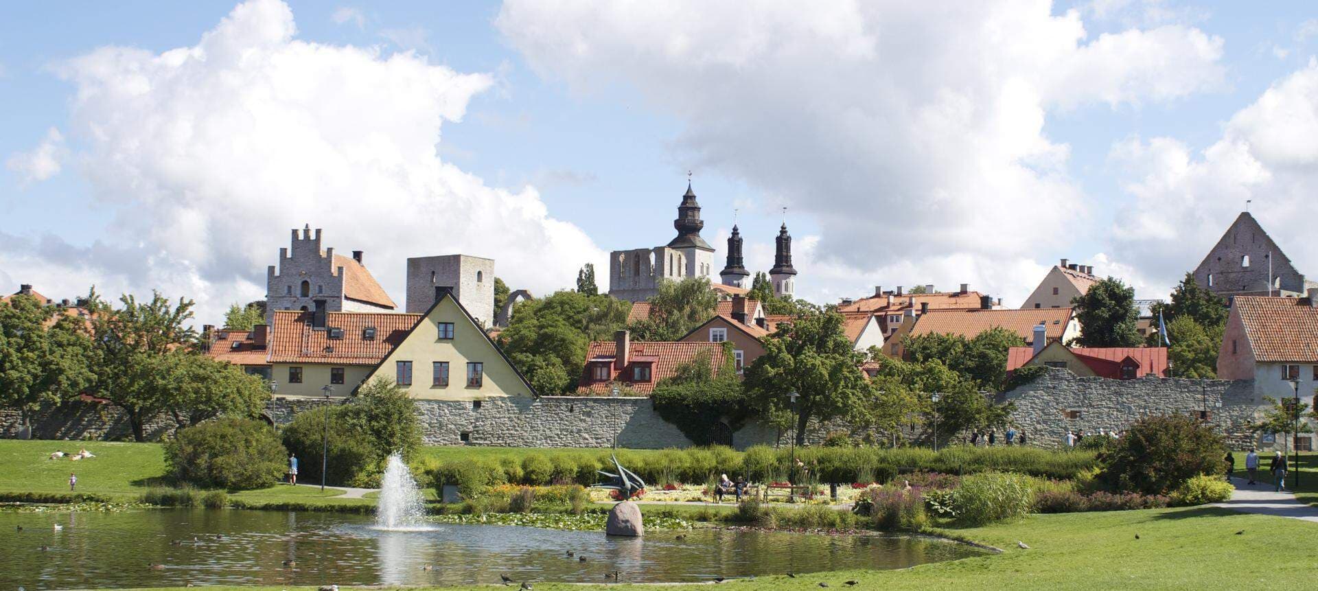Almedalen i Visby