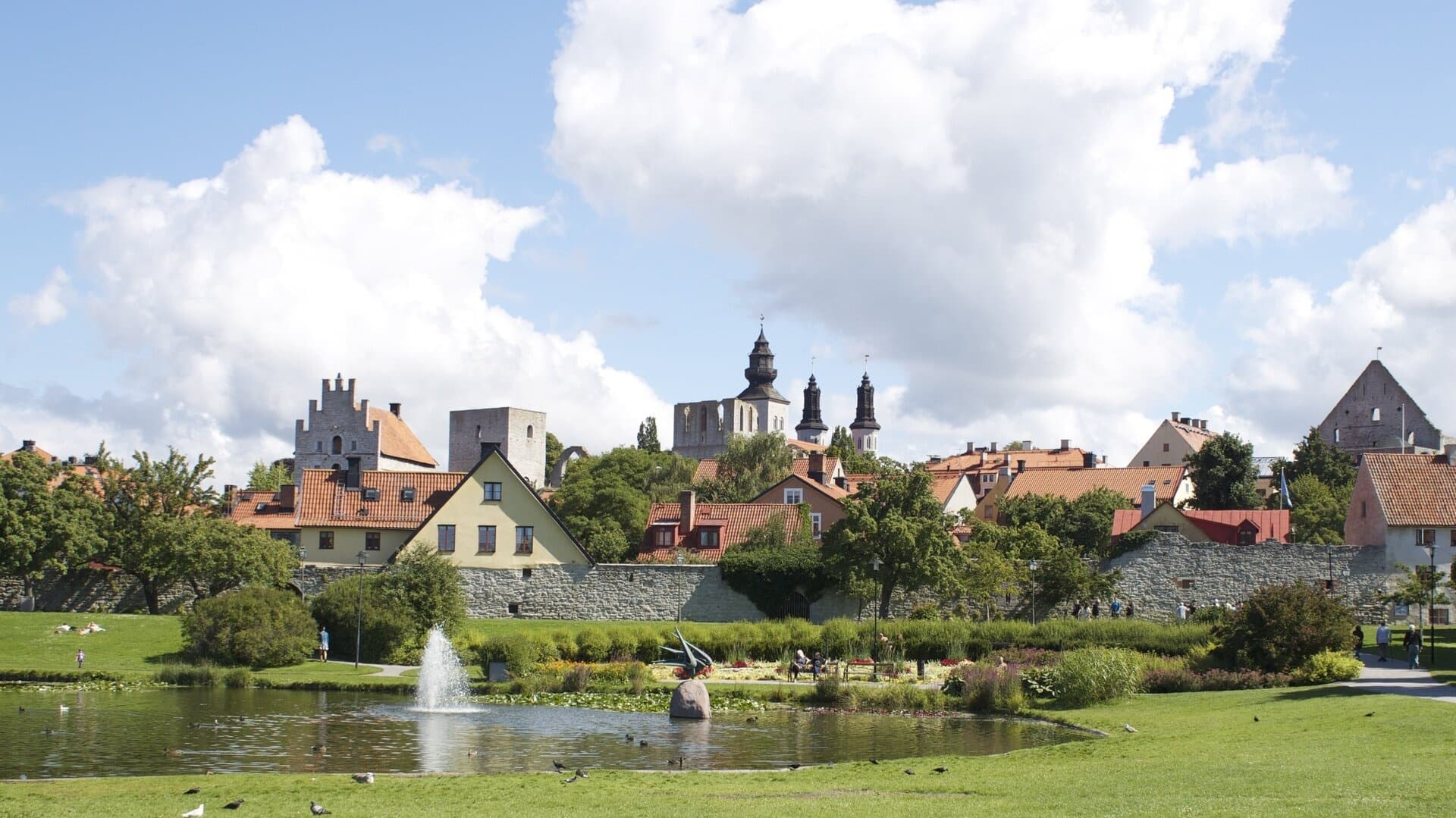 Almedalen i Visby