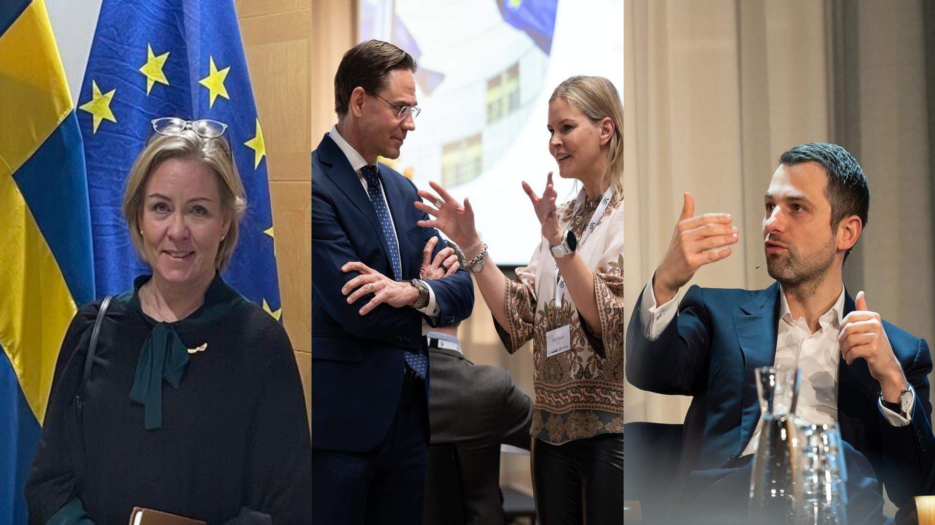 Bildkollage från SME-möte i Helsingfors feb 2023.