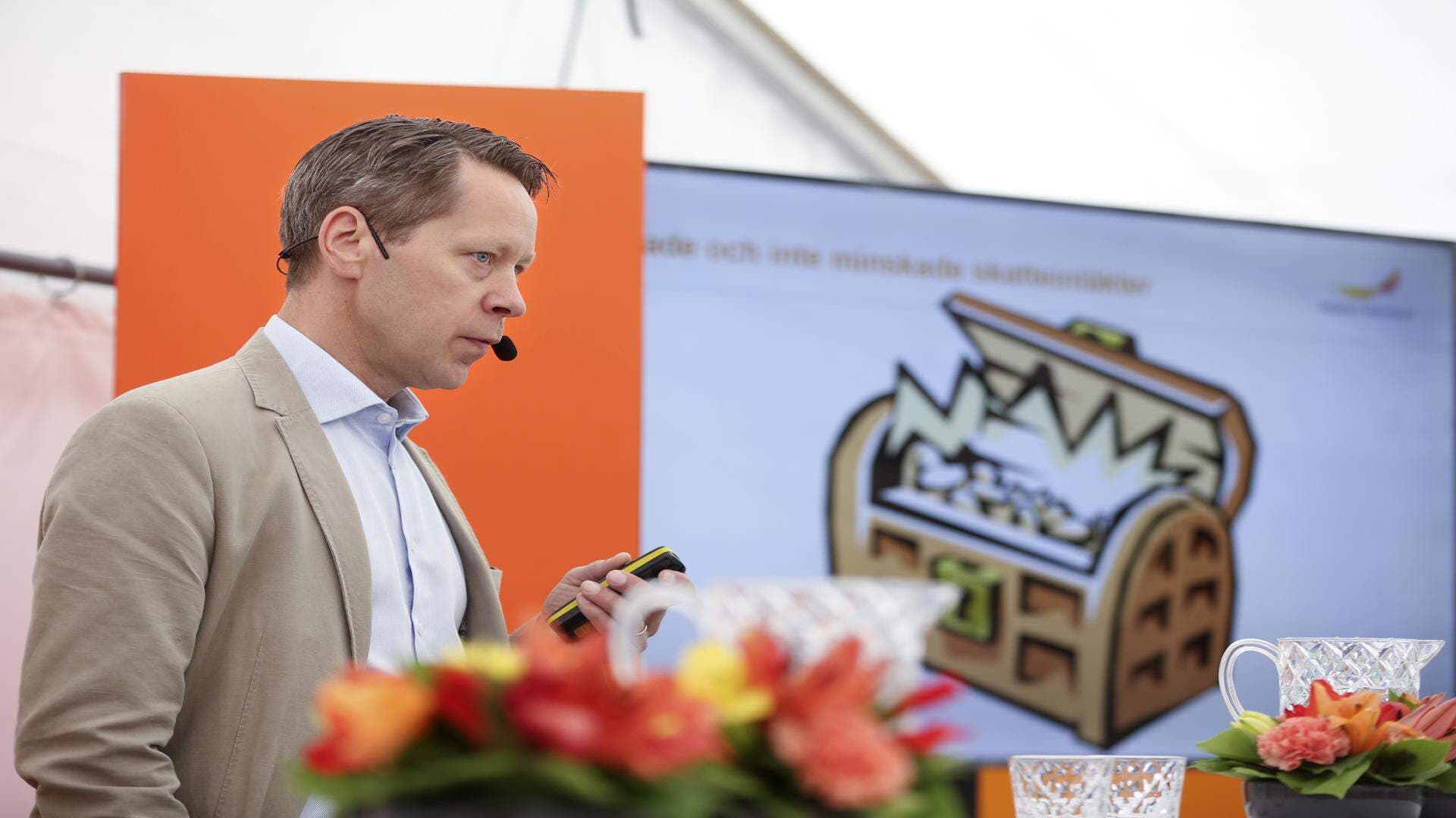 Johan Fall, skatteexpert på Svenskt Näringsliv.