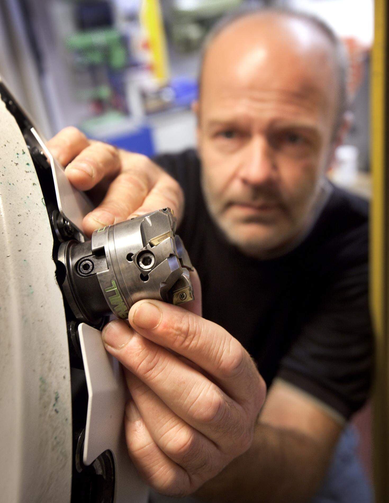 Jimmy Jansson på Larssons Mekaniska.