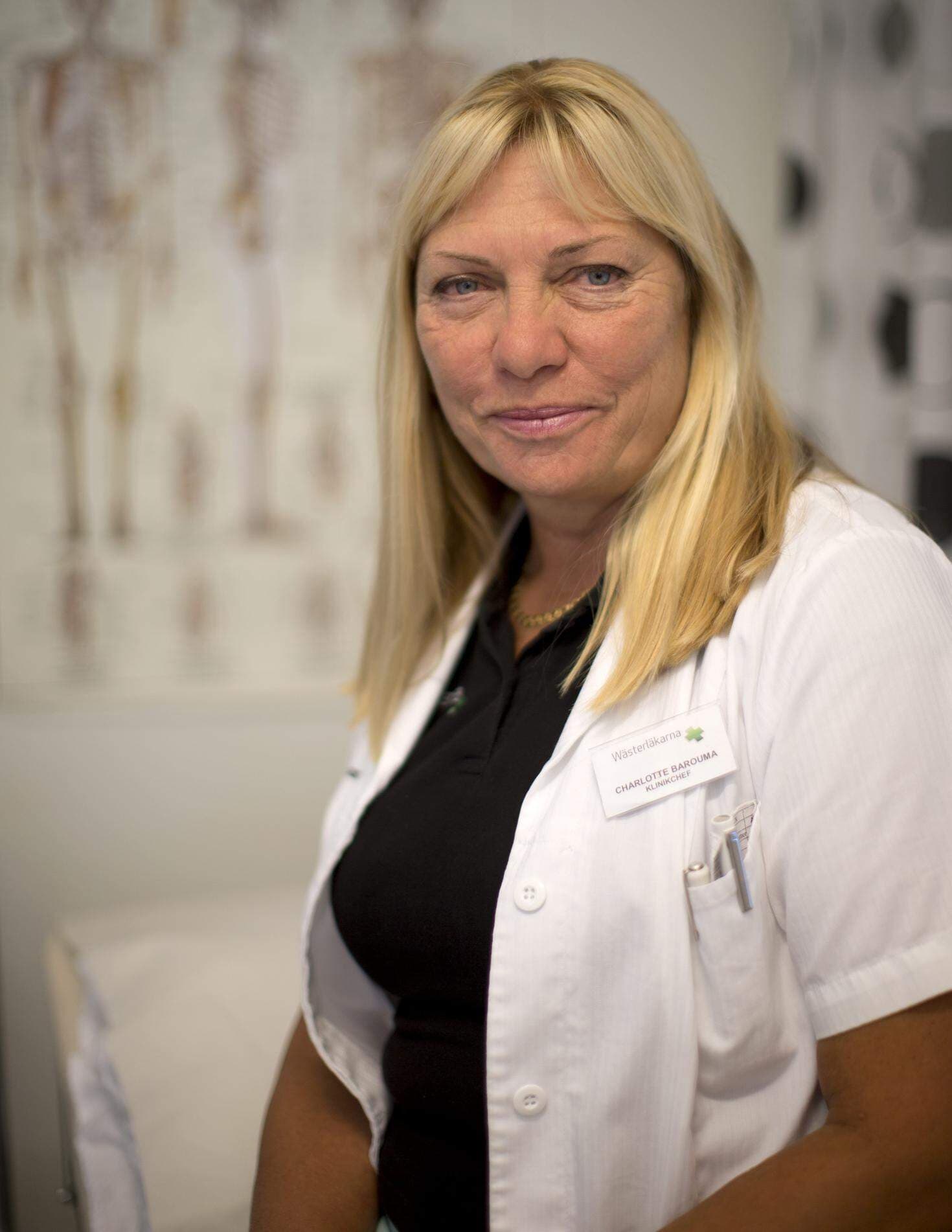 Vårdpionjär Charlotte Barouma i Göteborg.