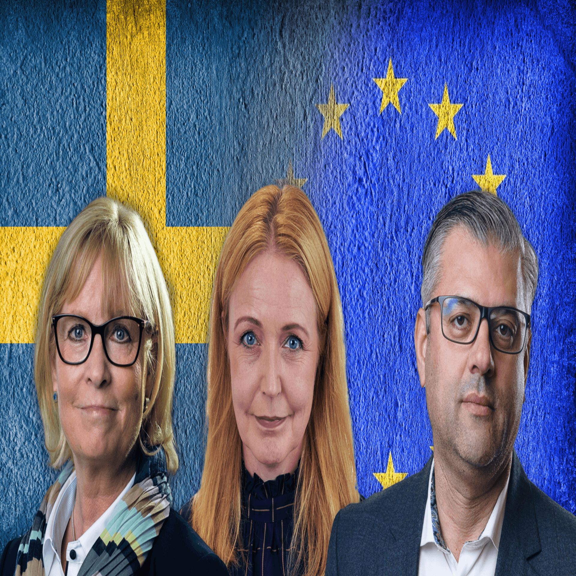 Marie Svensson, Elisabeth Thand Ringqvist och Wahdi El-Achkar