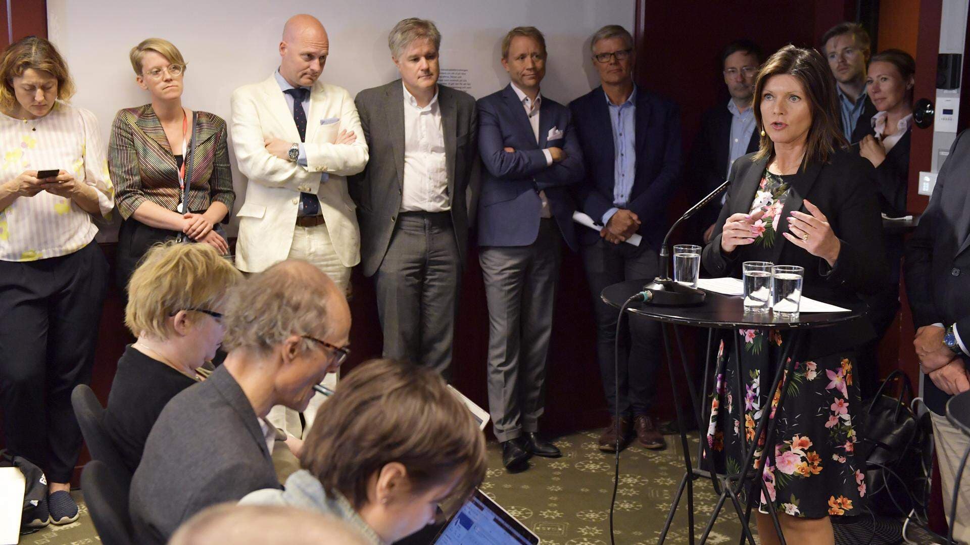 Strejkrätten pressträff