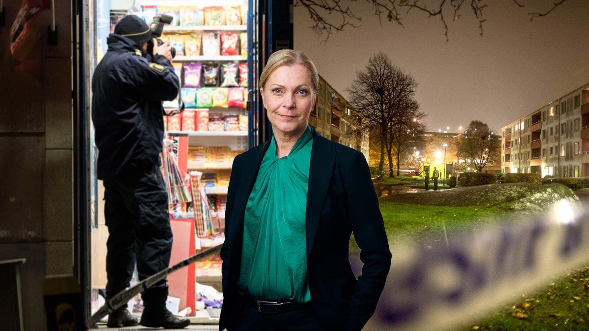 Lena Nitz, Svenskt Näringslivs expert på brott och trygghetspolicy.