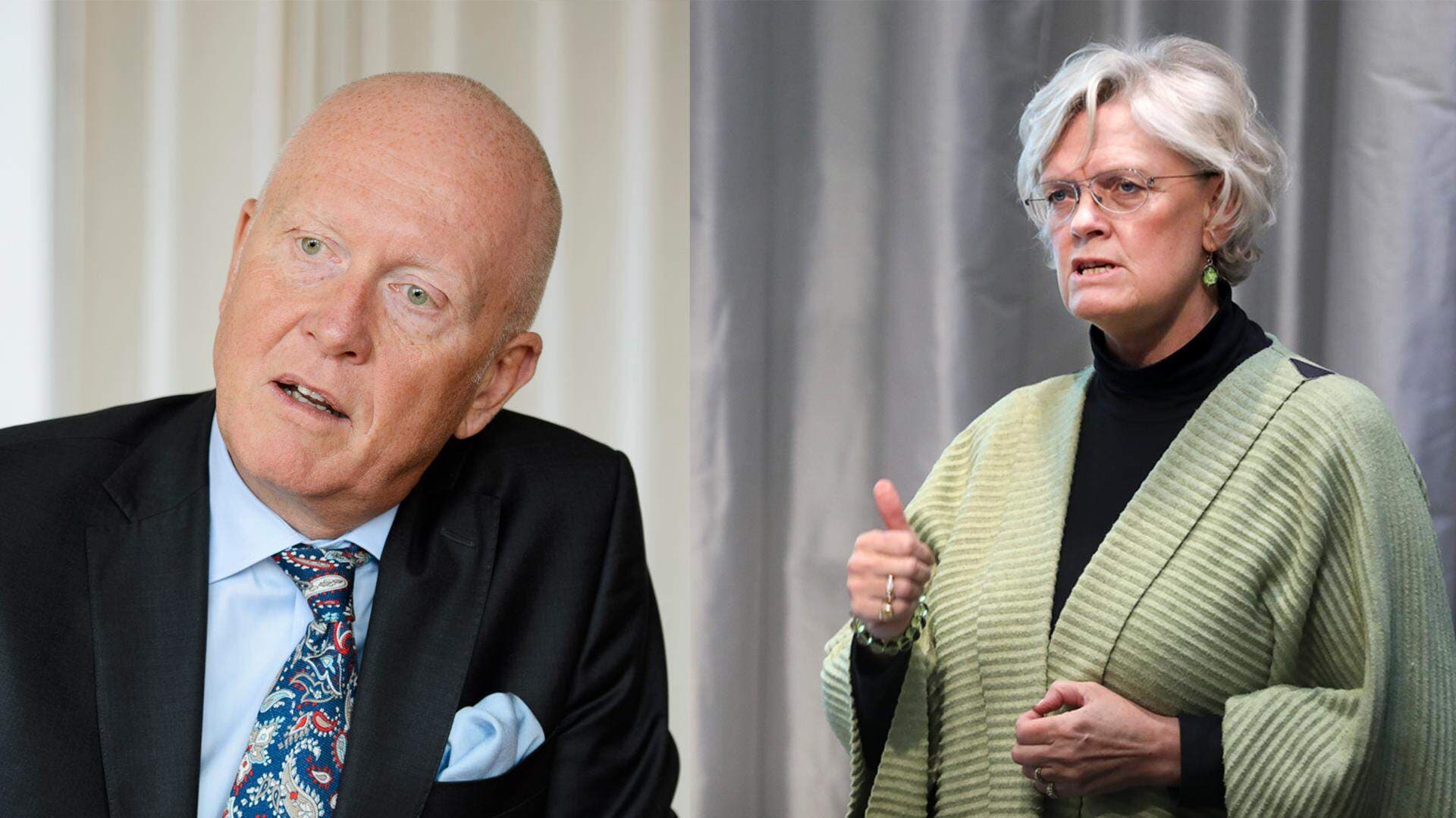 Peter Jeppsson och Carola Lemne