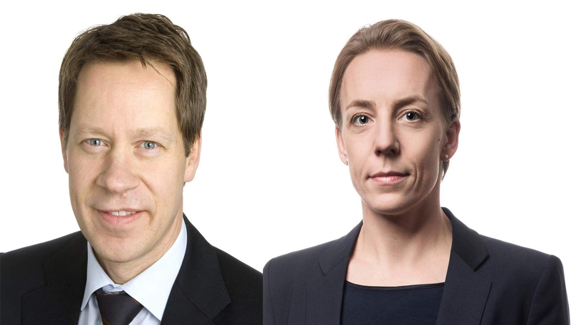 Johan Fall, skattechef och Lynda Ondrasek Olofsson, skatteexpert.