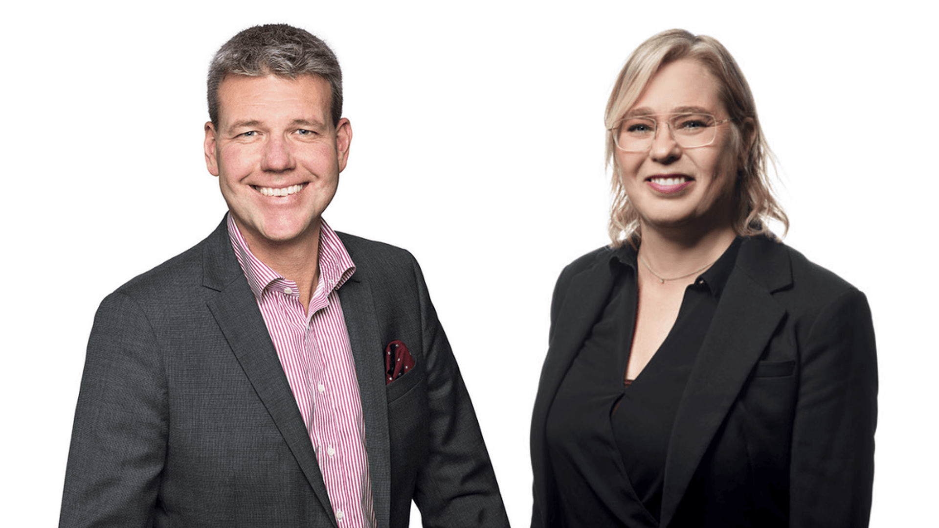 Urban Svanberg och Anna Hedberg