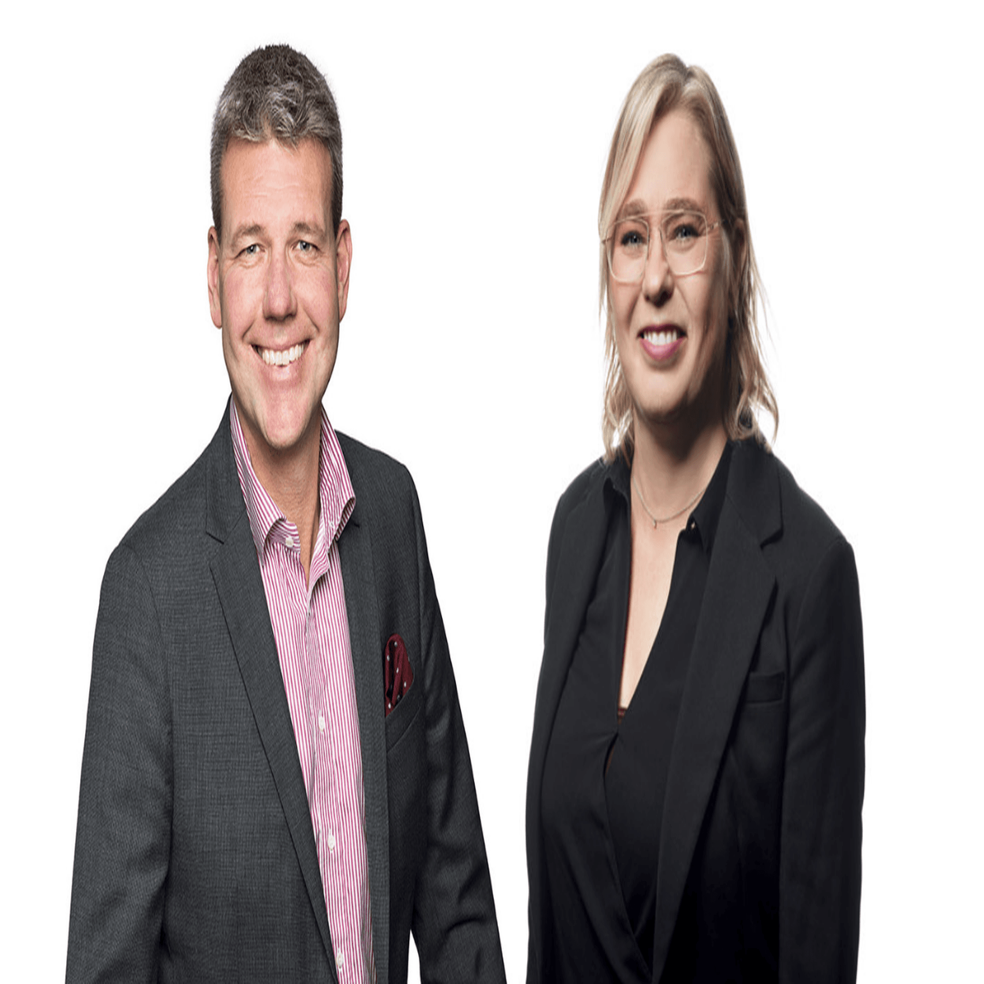 Urban Svanberg och Anna Hedberg