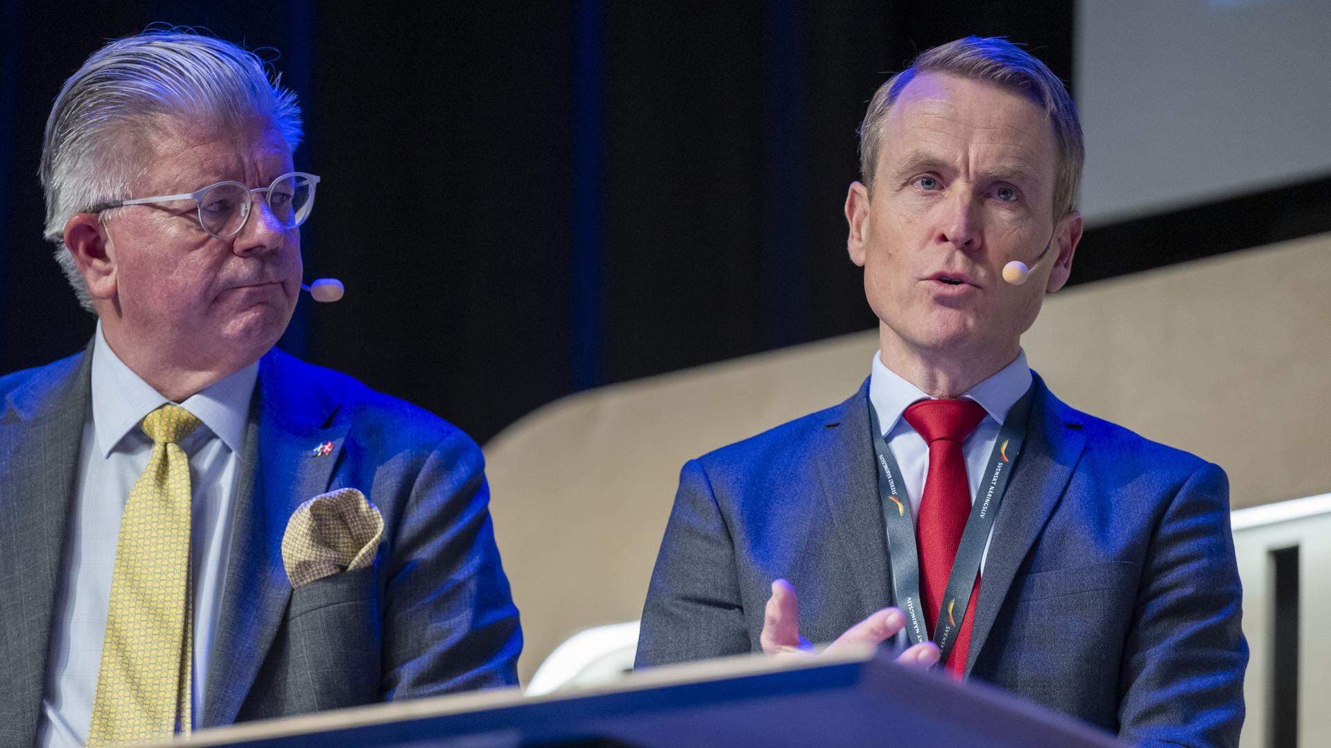 Hans Wallmark och Linus Eriksson.