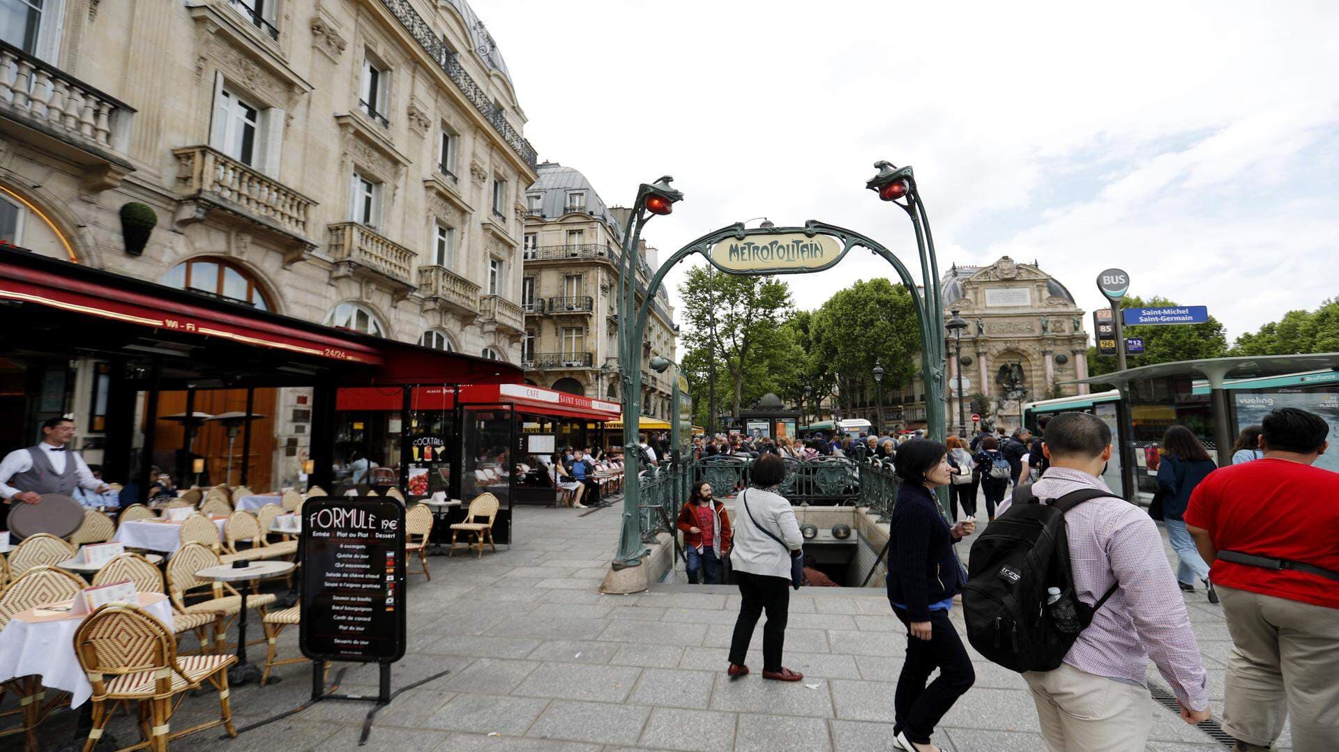 Parisisk gatubild