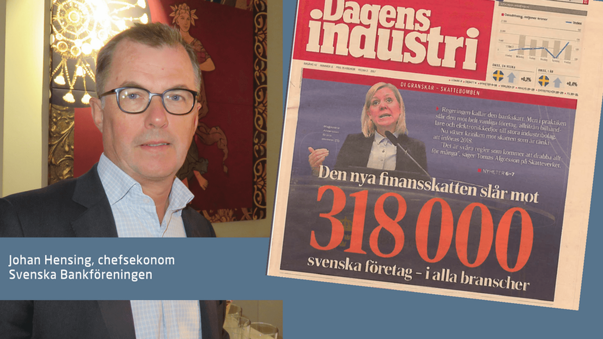 Johan Hensing, chefekonom Svenska Bankföreningen
