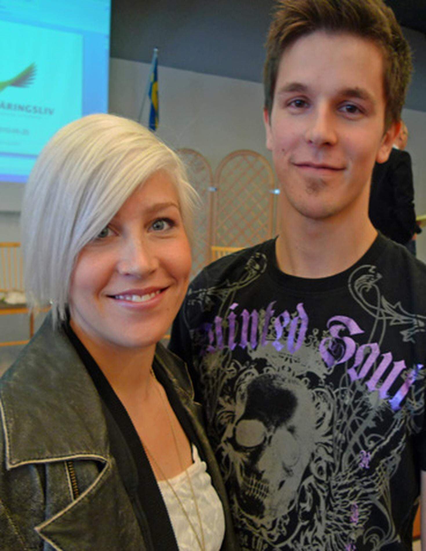 Alexandra Sjöberg och Johan Karlsson är två elever som för fem år sedan tog studenten på Tannbergsskolan.