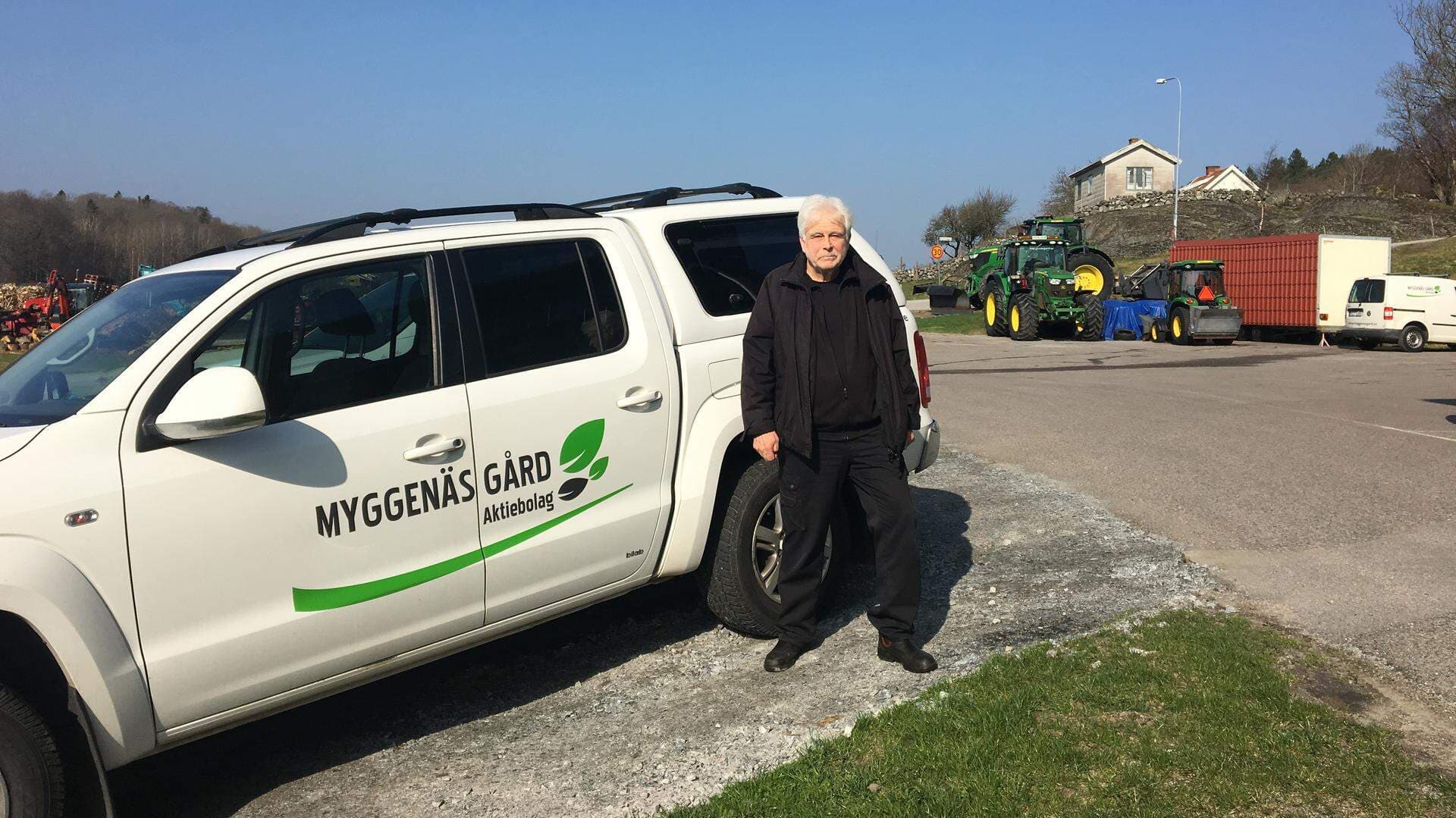 Thomas Hagberg, ägare och VD Myggenäs Gård