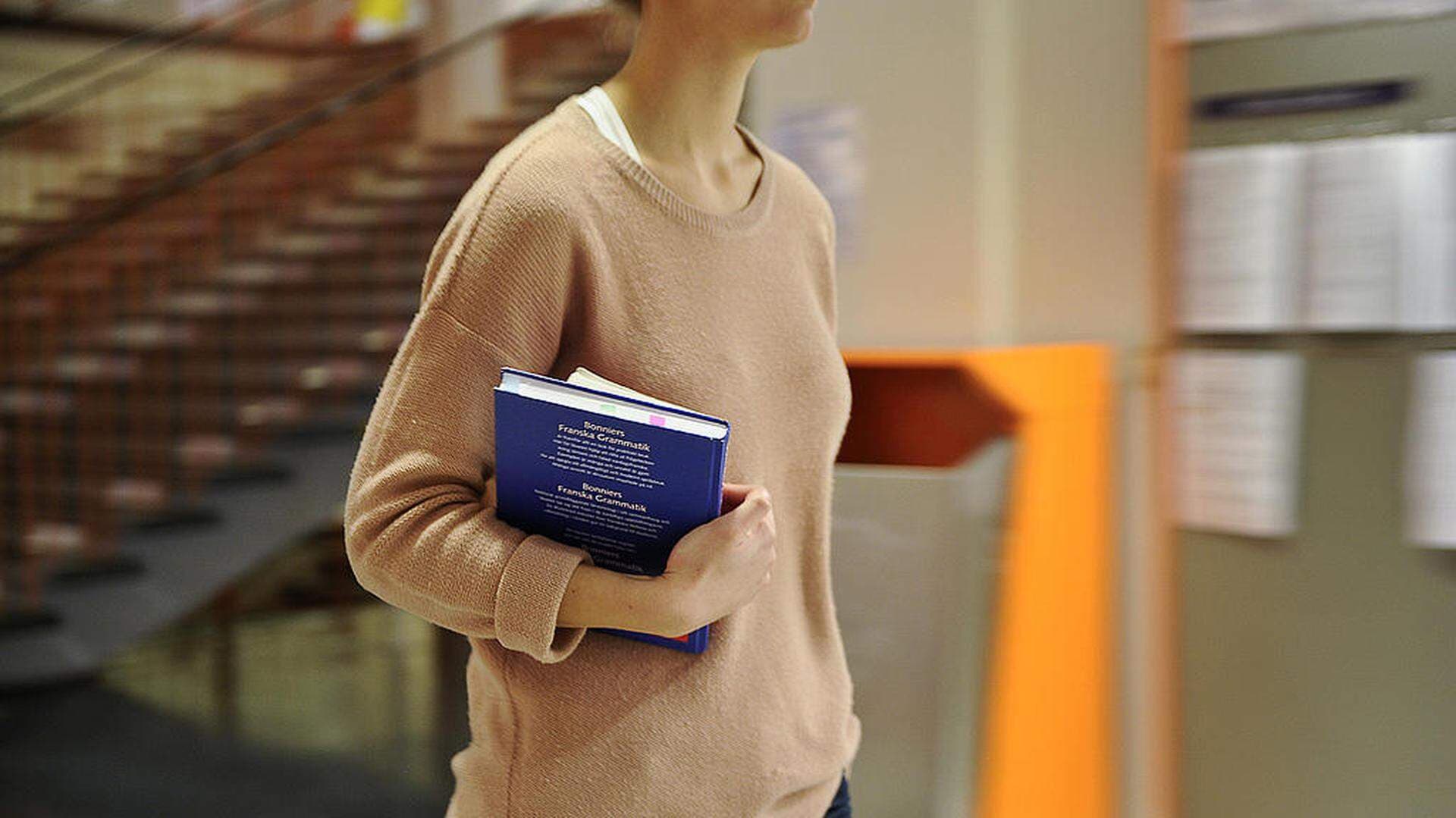 Kvinnlig student.