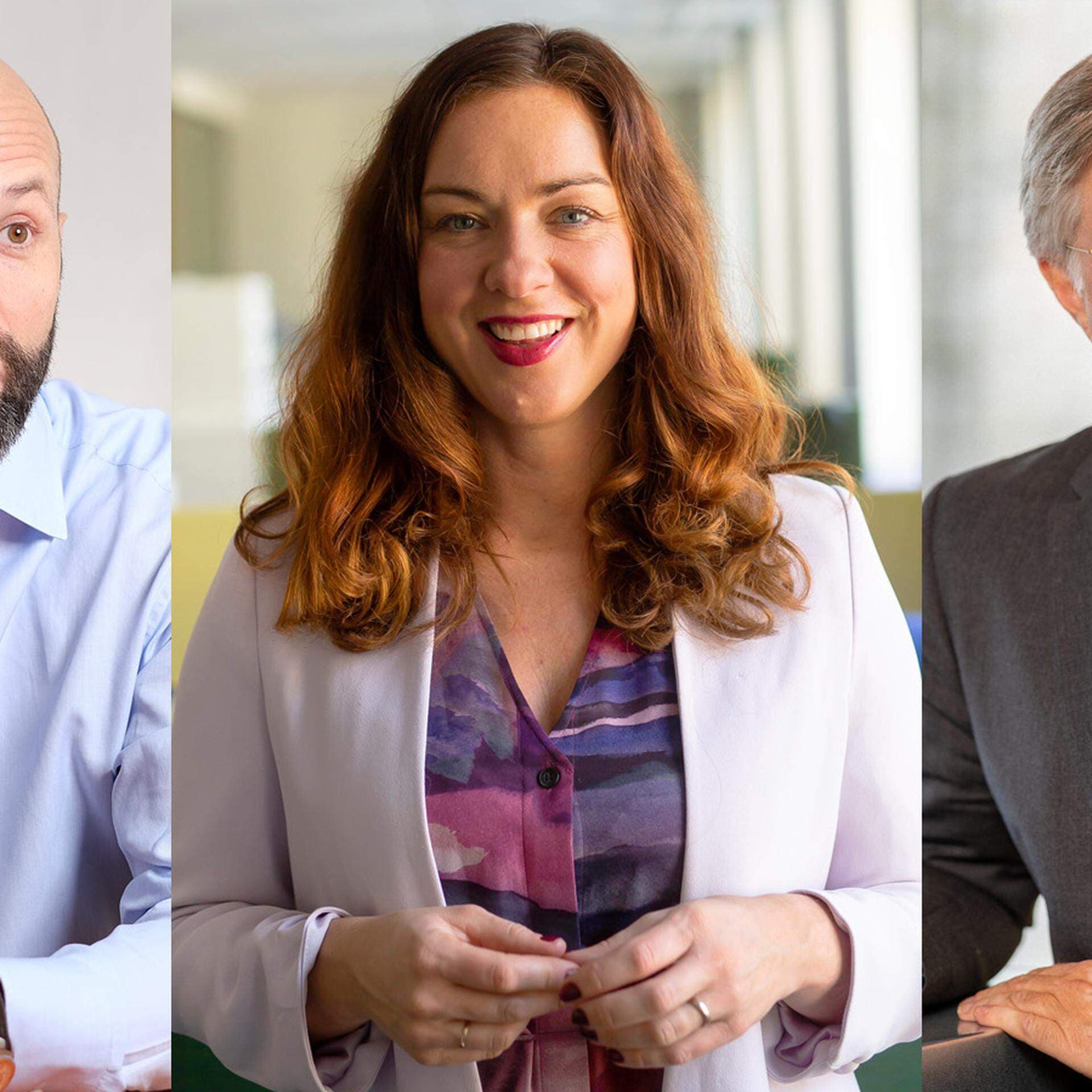 Mattias Dahl, Svenskt Näringsliv, Veronica Magnusson, Vision och Martin Wästfelt, PTK.