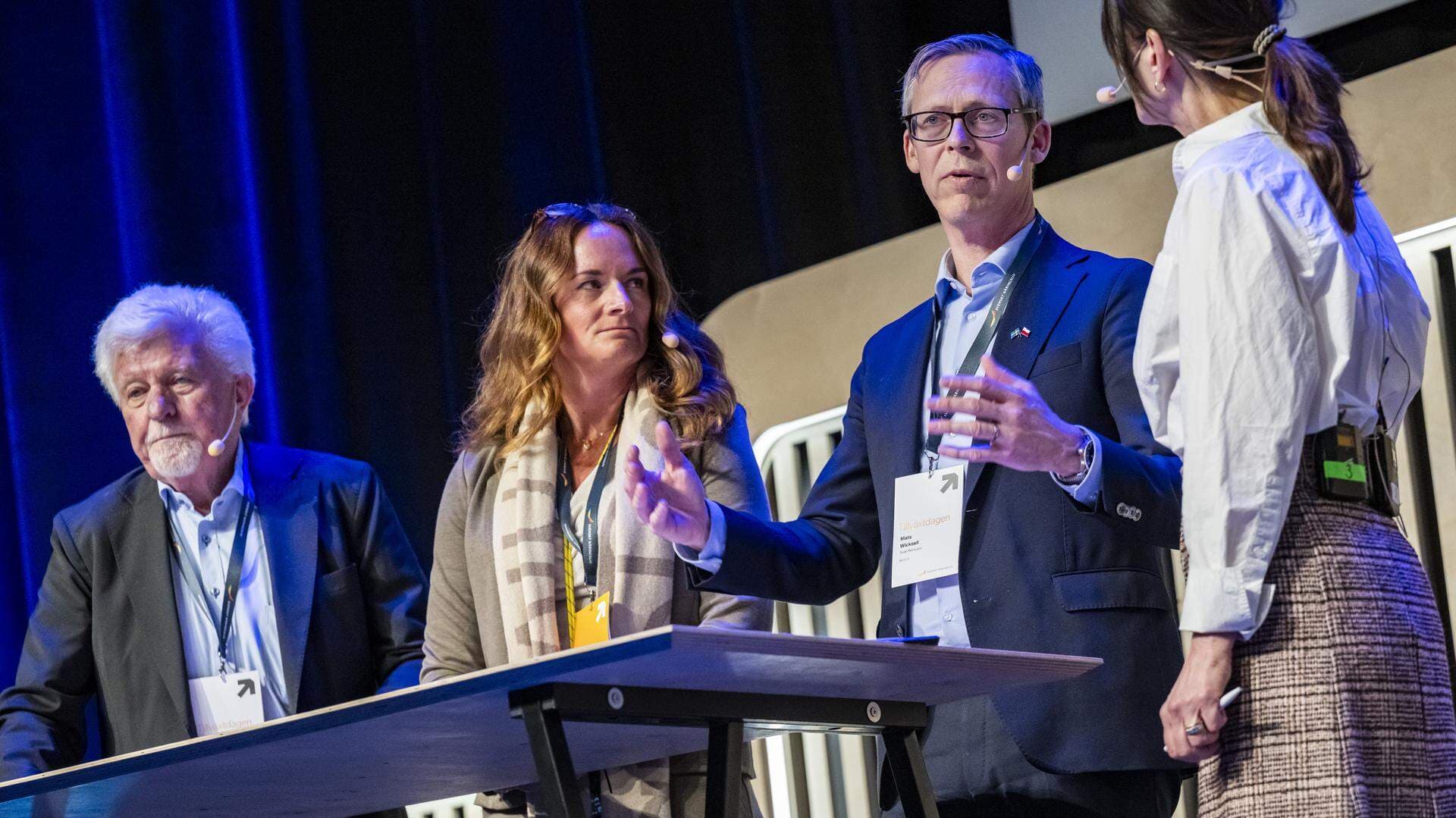 Mats Wicksell, Malin Schäfer och Rune Andersson