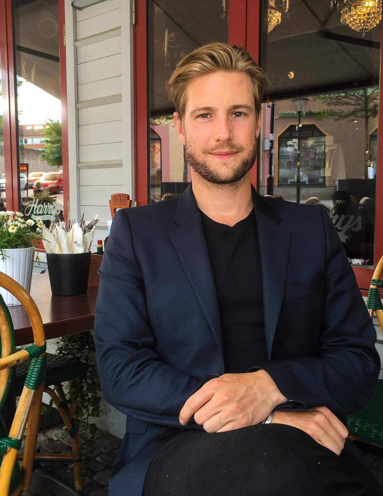 Richard Larson driver Hotell Rogge i Strängnäs.