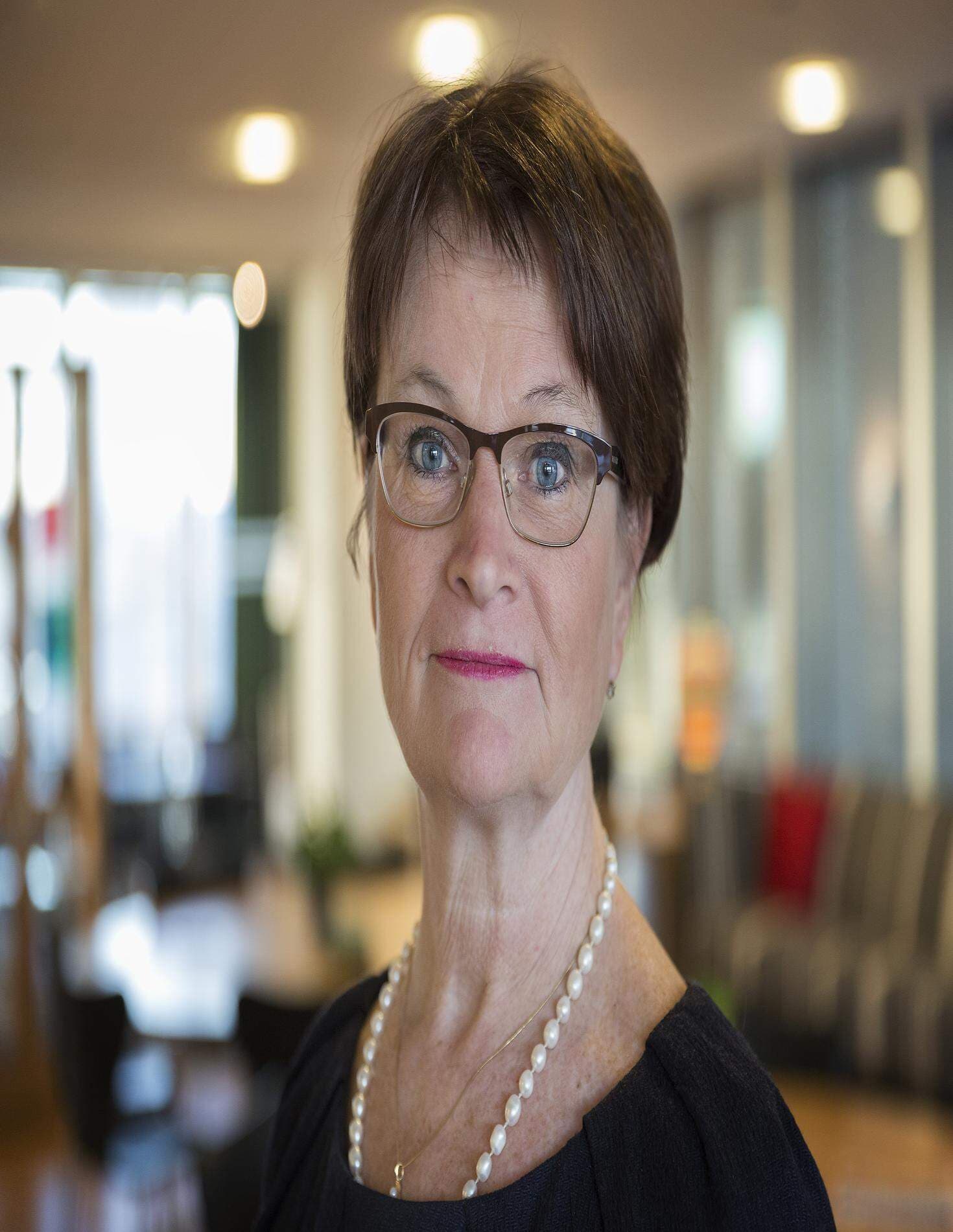 Ewa Andersen, vd för Sparbankernas Riksförbund