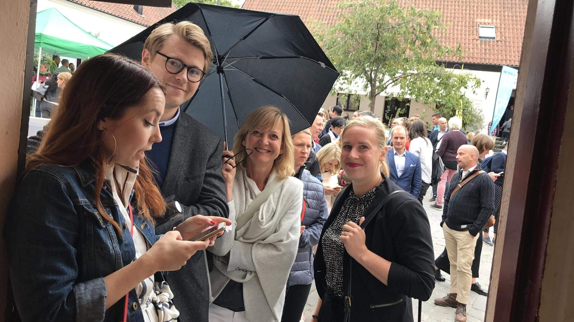 Kön till Kraftkvinnornas mingel Almedalen