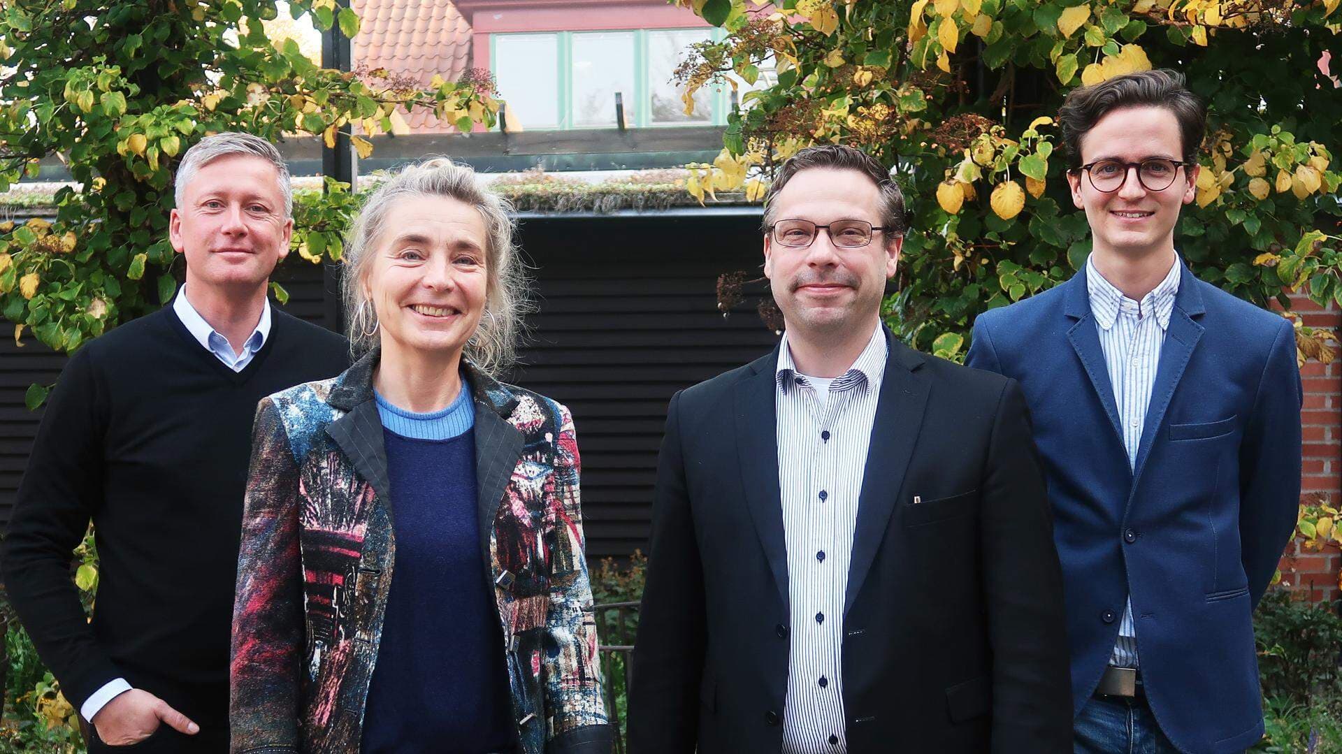 Thomas Carlsson, Karin Gullberg, Fredrik Löfqvist och Gustav Svebring.