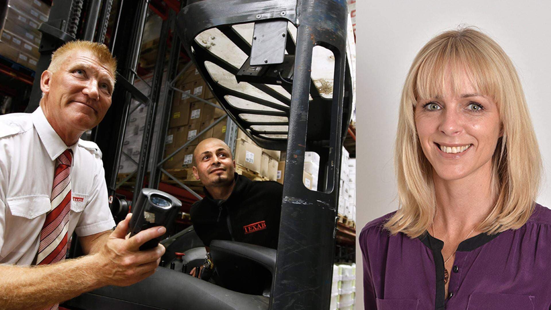 Vd Torbjörn Ulf och Charlotta Holmquist, företagsmentor.