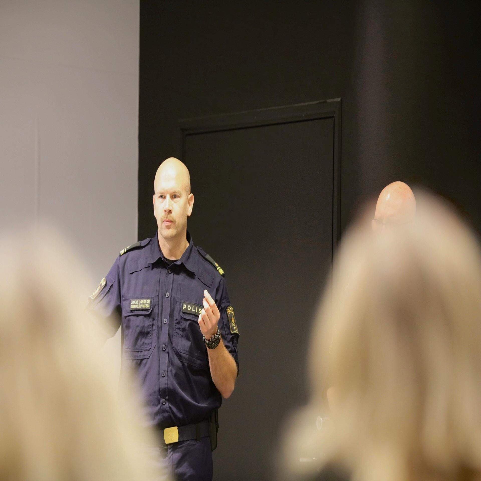 Jonas Jonsson, polisen i Västerås