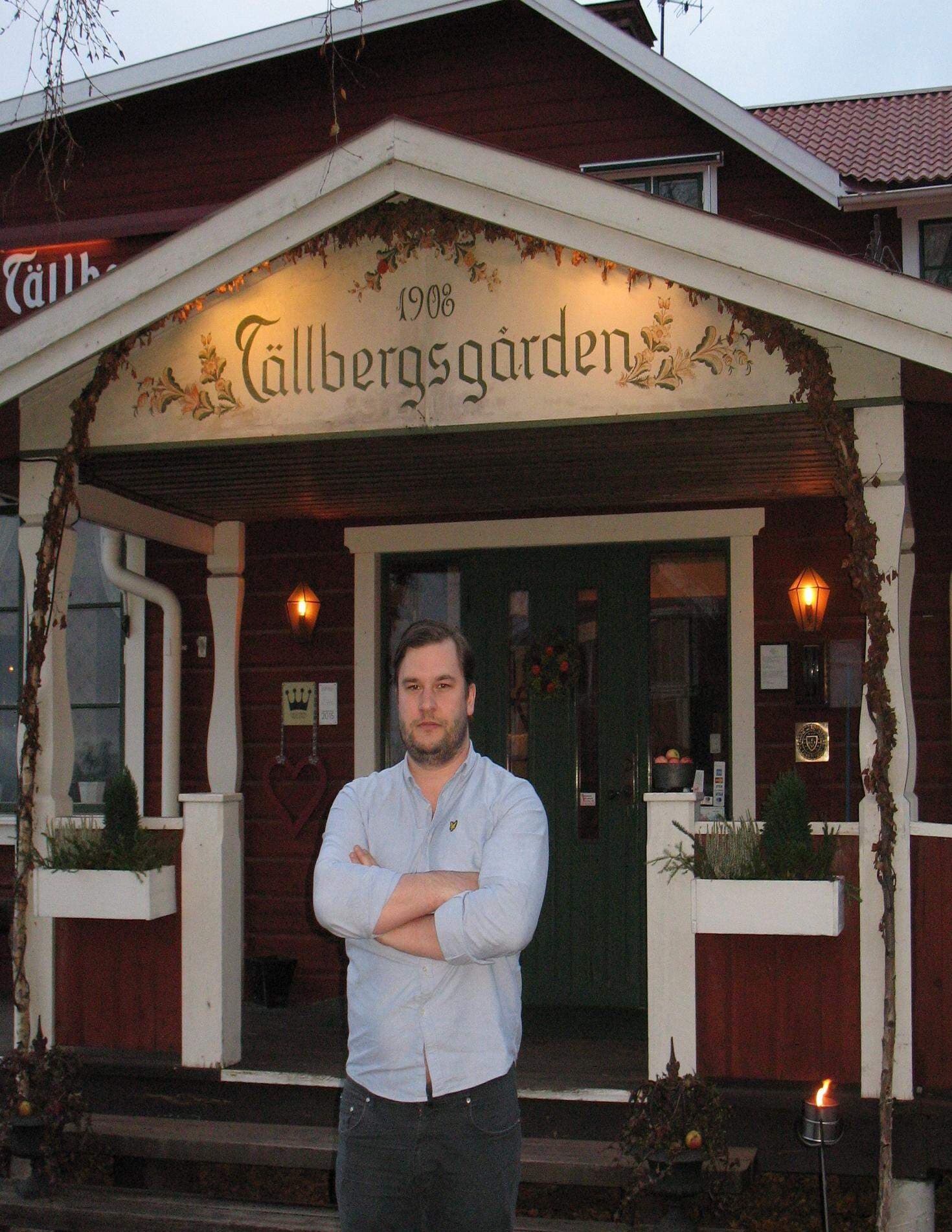 Jesper Ehlis, styrelseordförande i Tällbergsgården i Leksands kommun.