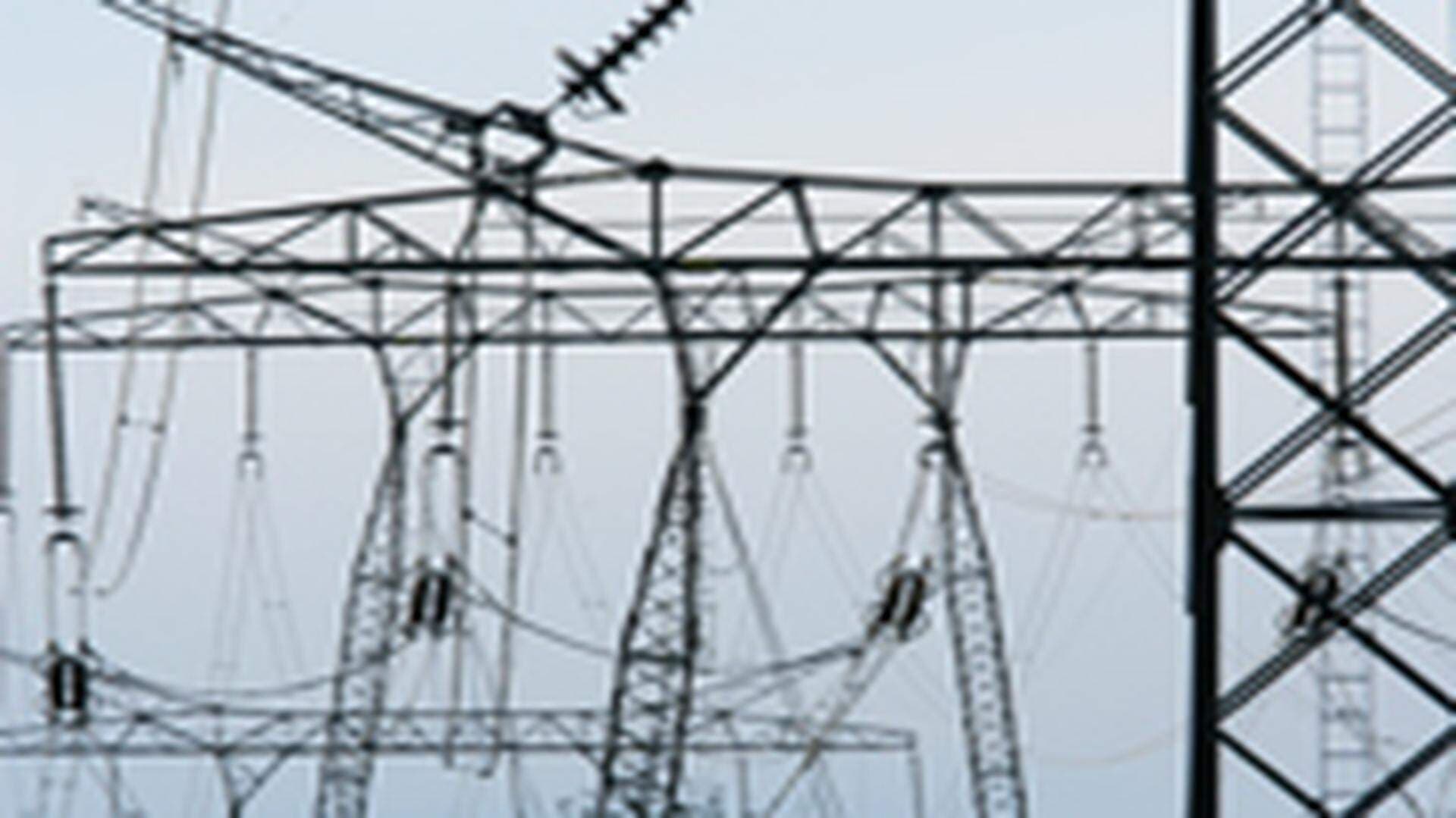 Bild på elnät.