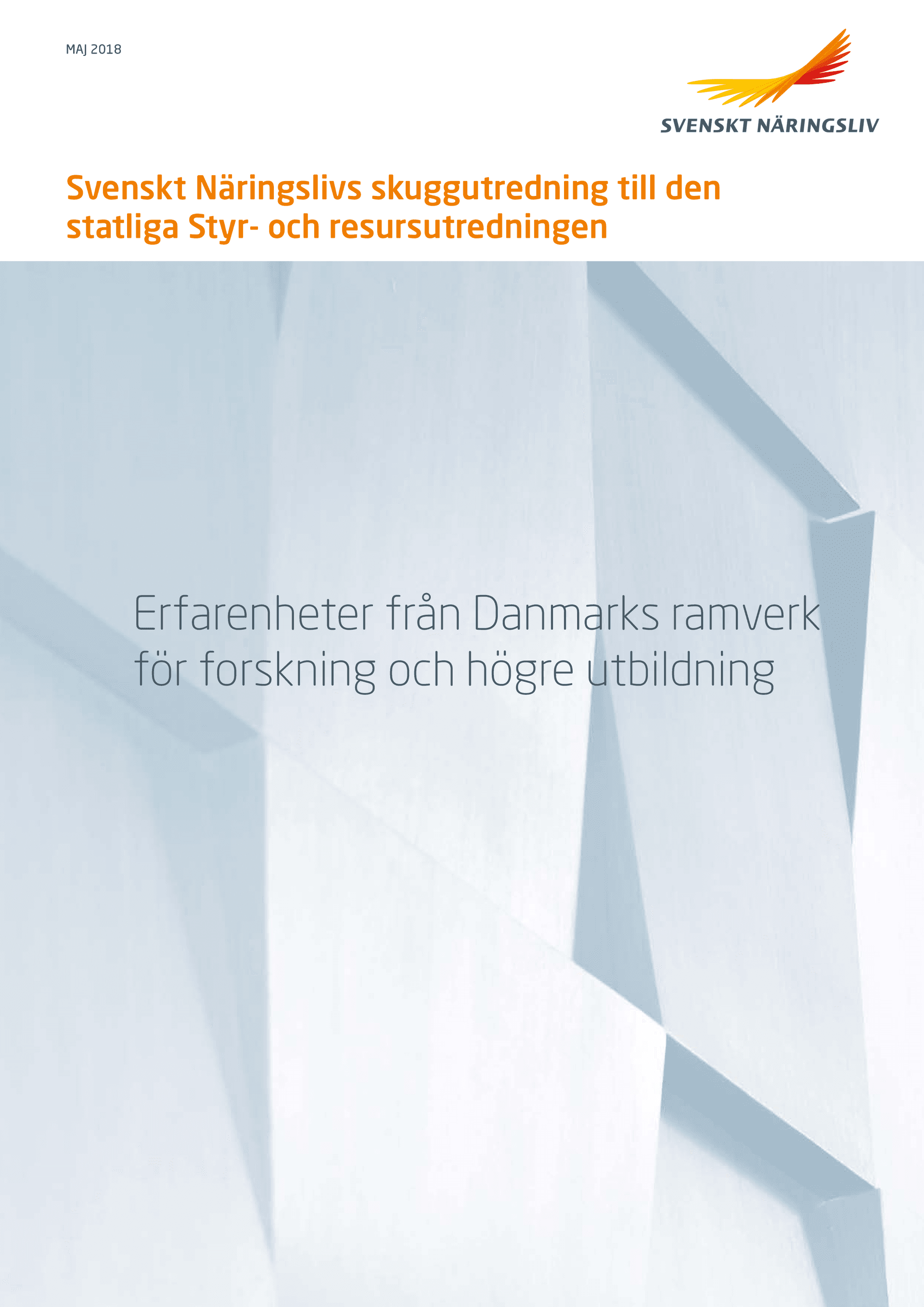 SN- skuggutredning Danmarks ramverk