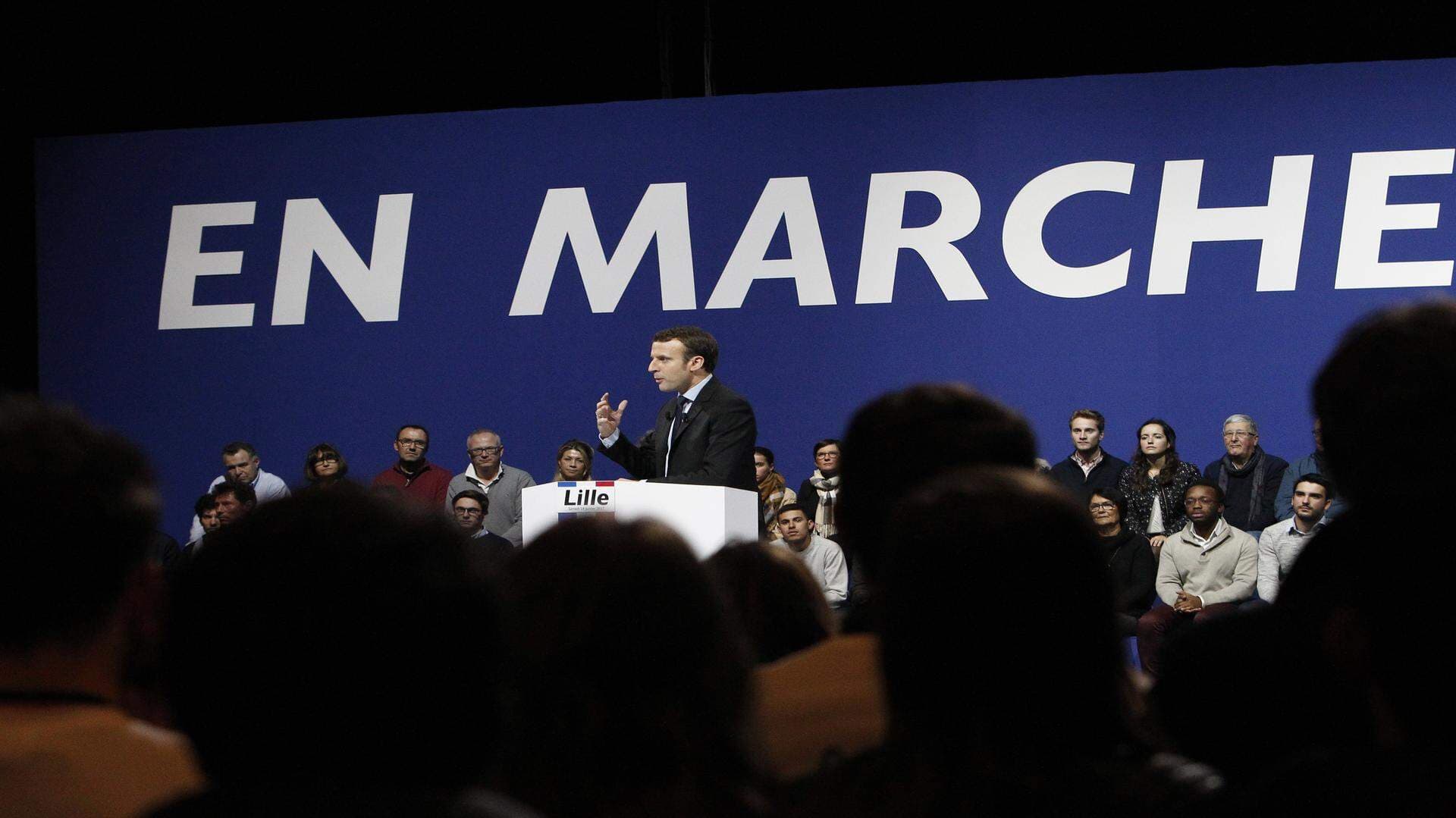 En Marche med Macron