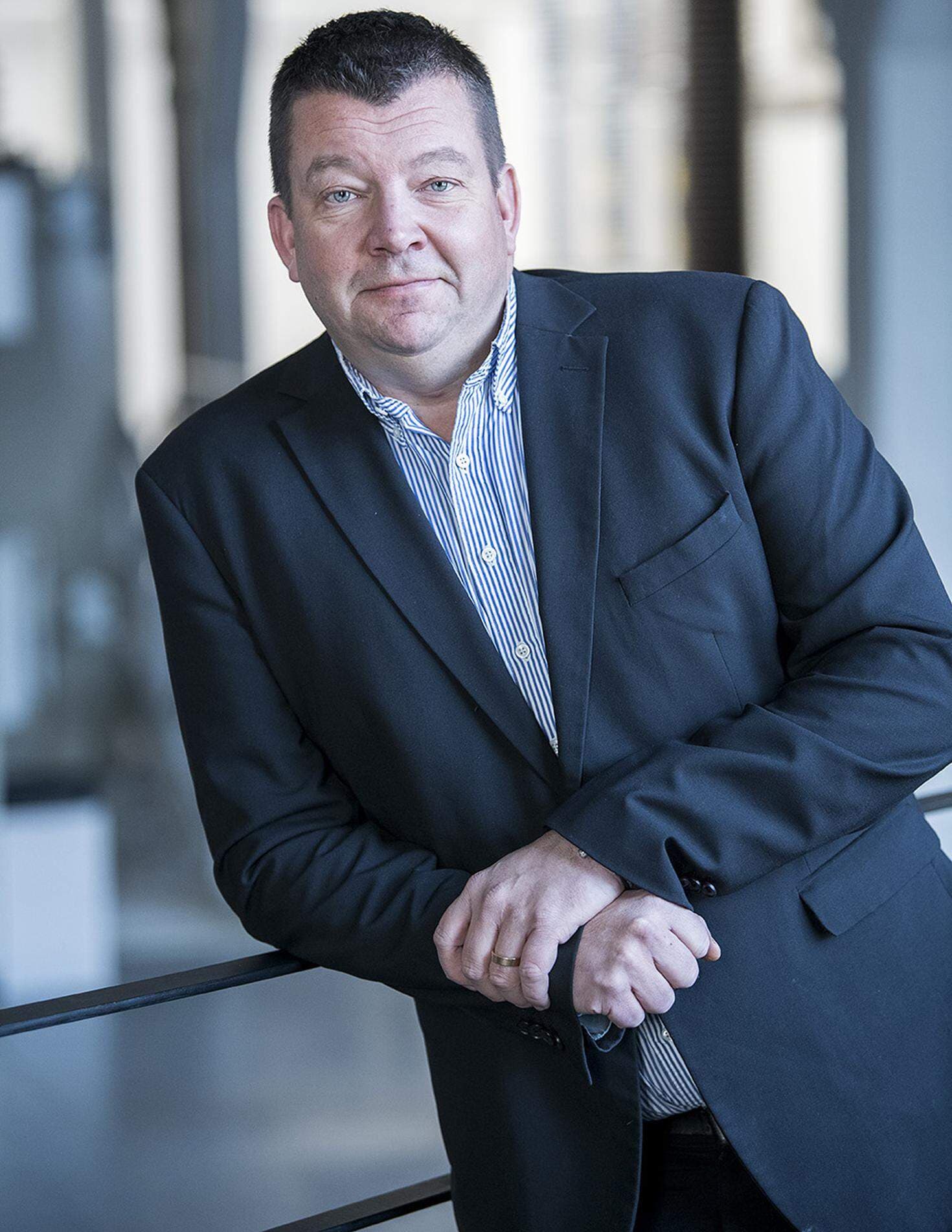 Magnus Ström, platschef vid ABB Ludvika
