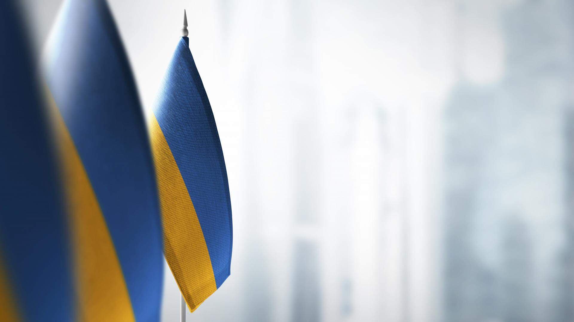 Ukrainska flaggor