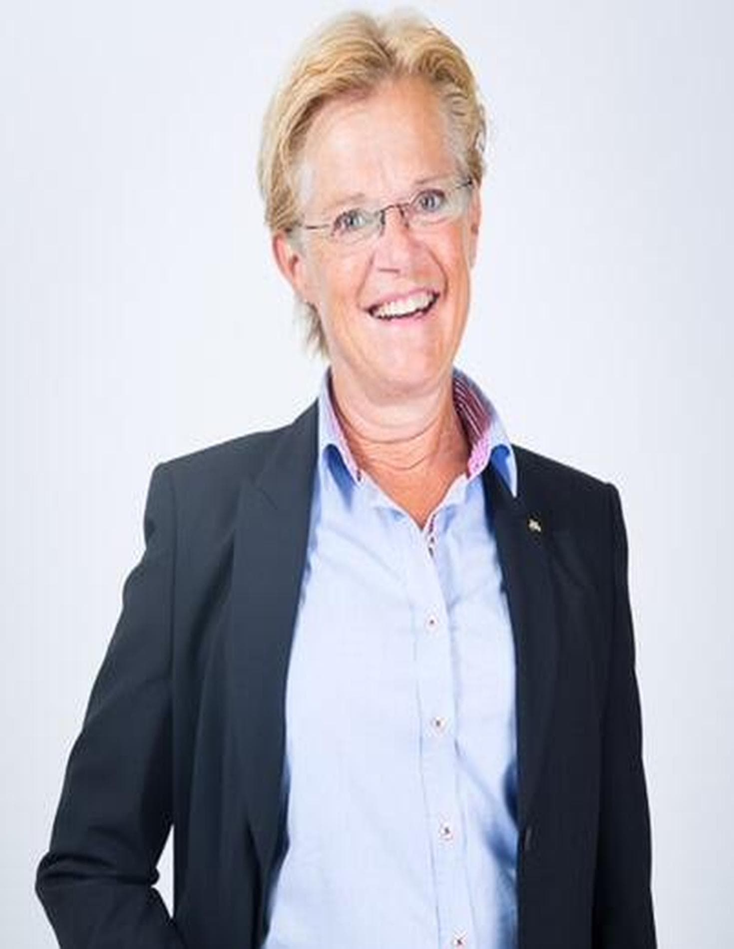 Ann-Charlotte Stenkil (m), kommunstyrelsens ordförande i Varberg.