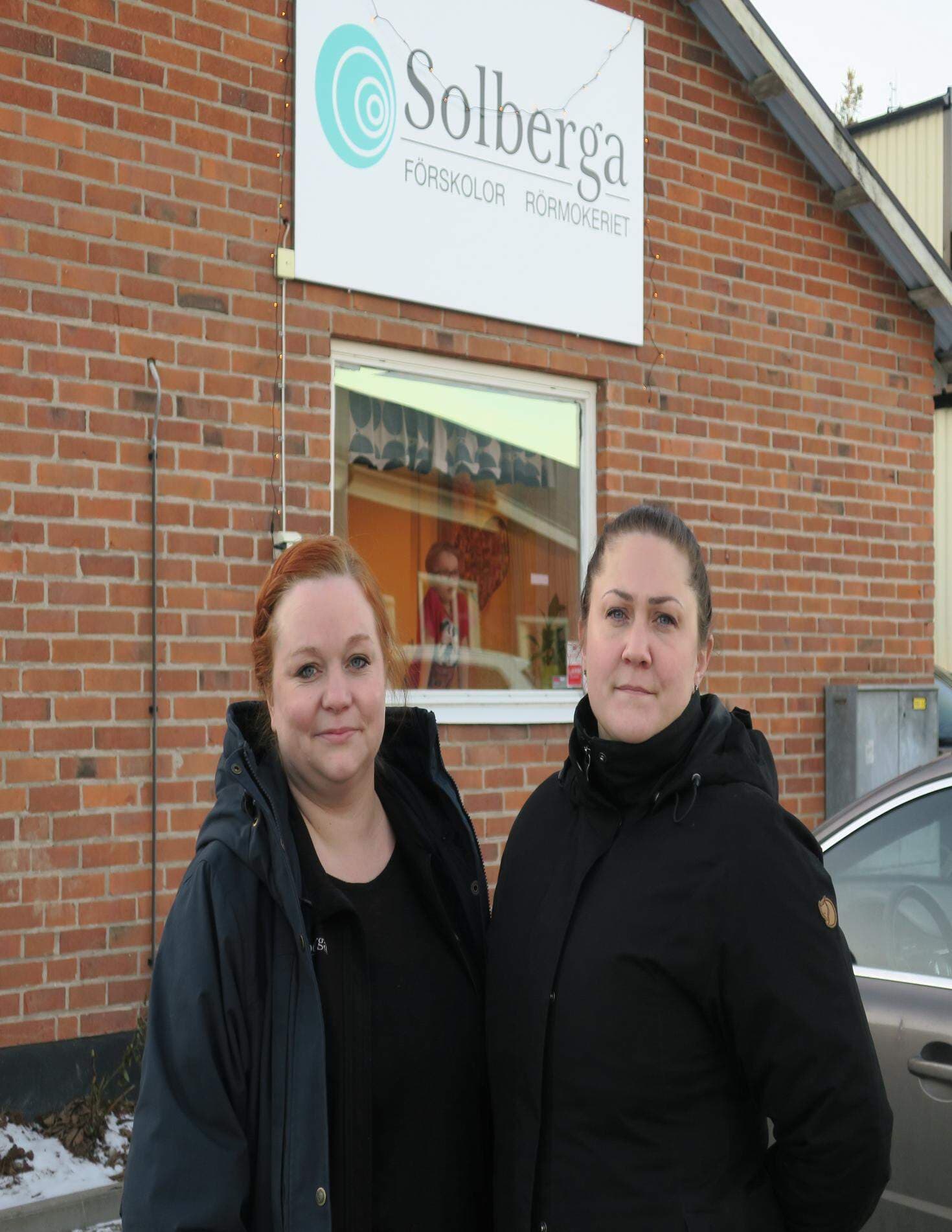 Maria-Pia Karlsson och Anna Almlöf, Solberga förskolor
