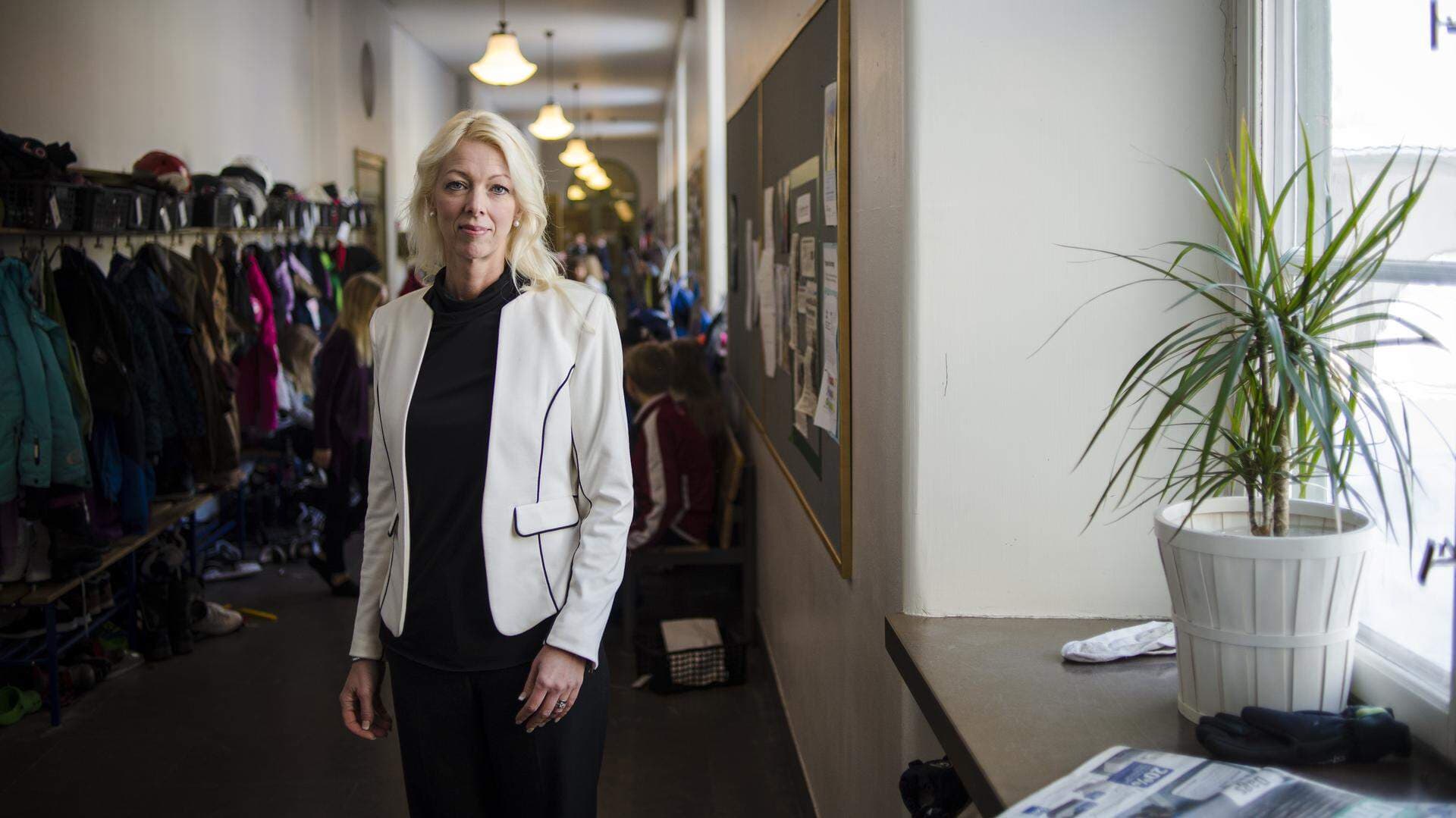 Linda Björkman Swanberg, vice vd på Minervaskolan i Umeå