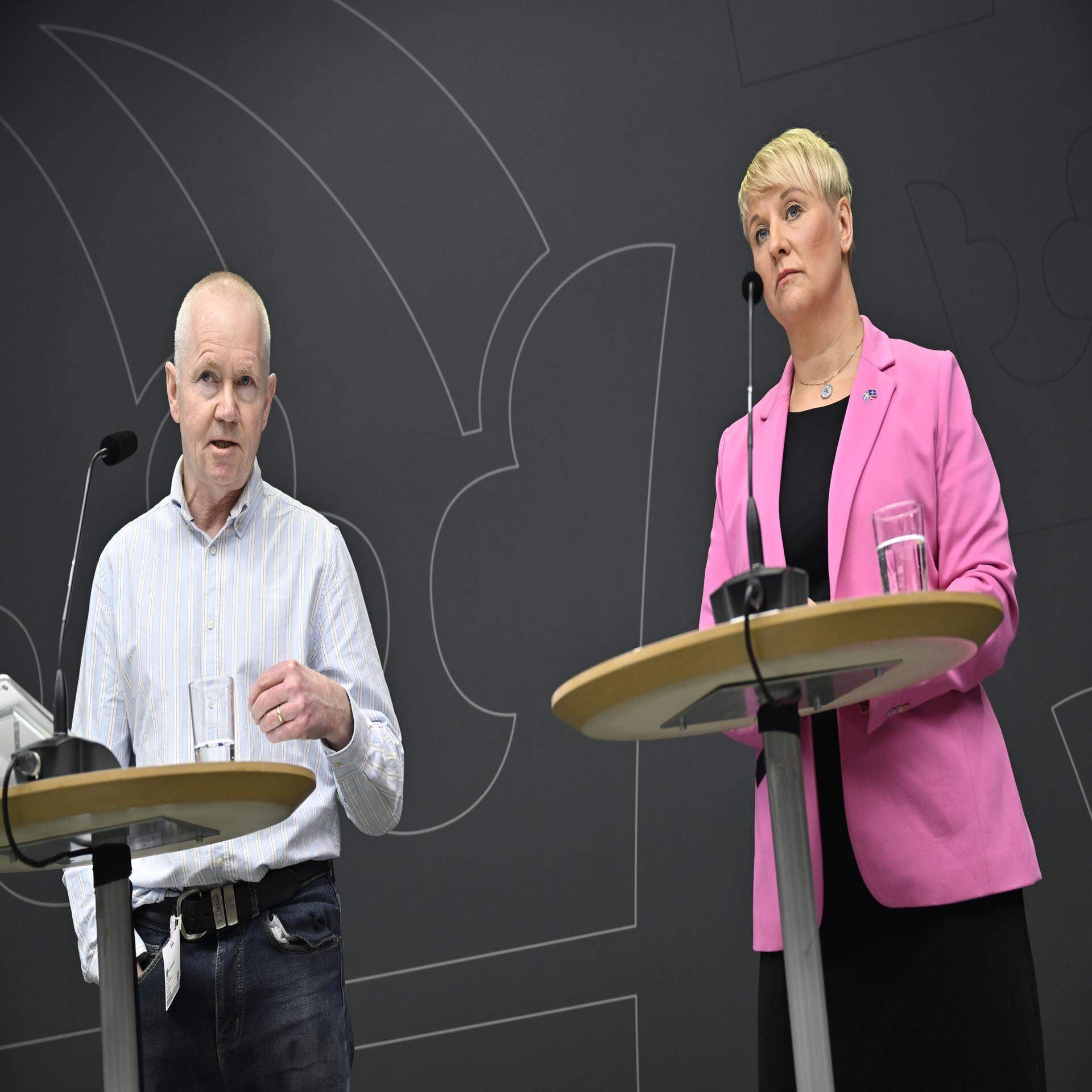 Per Johansson och Anna Tenje