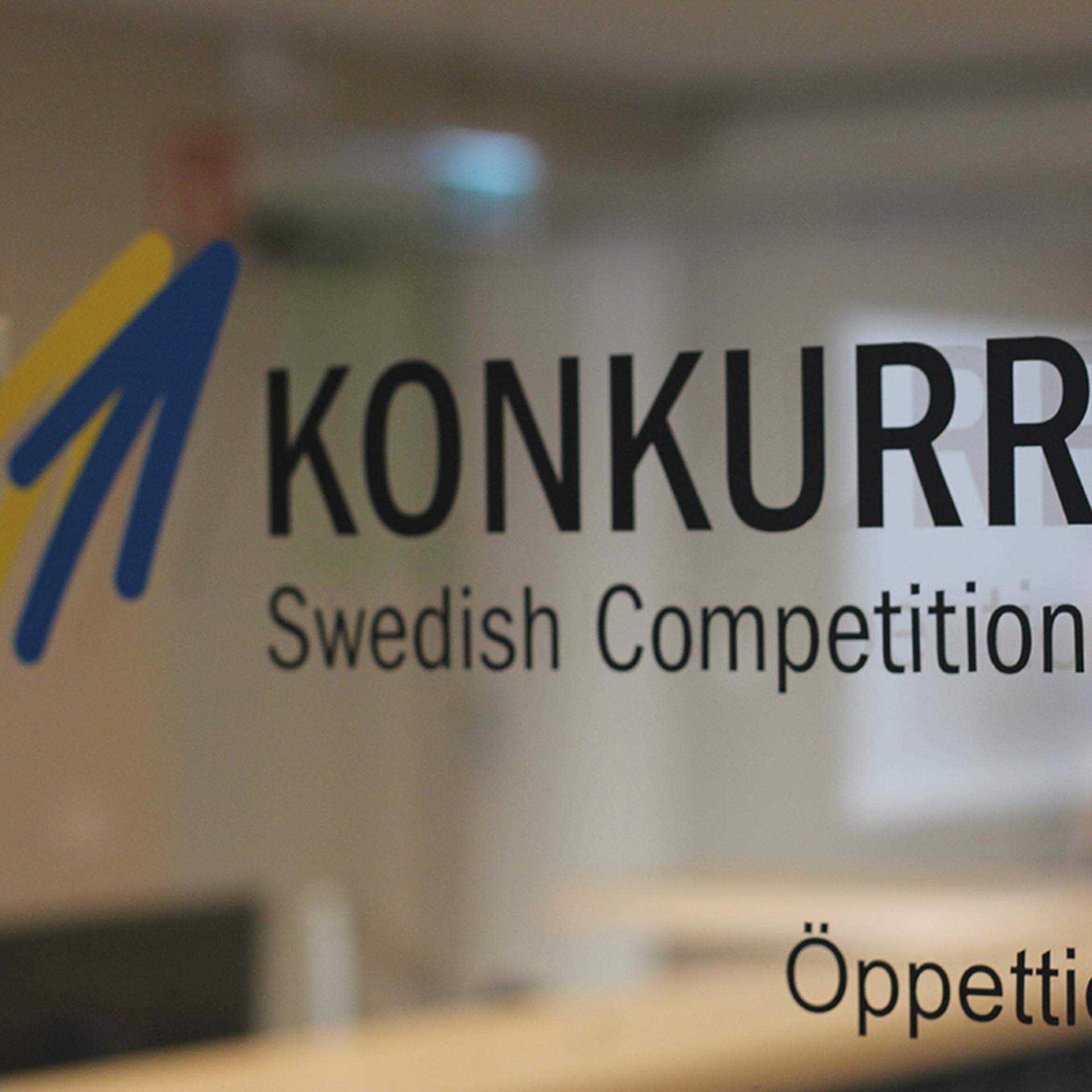 Konkurrensverket entrédörr