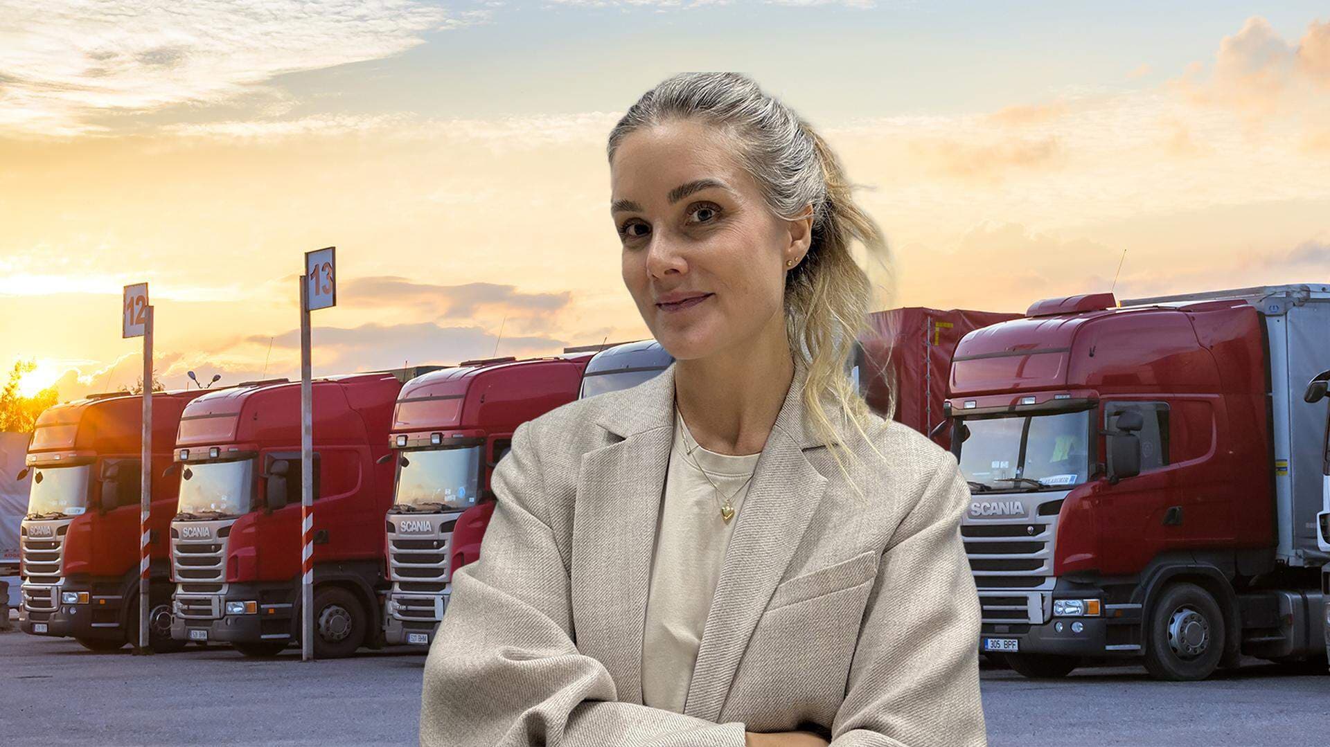 Anna Prans, hr-chef Scania Logistics