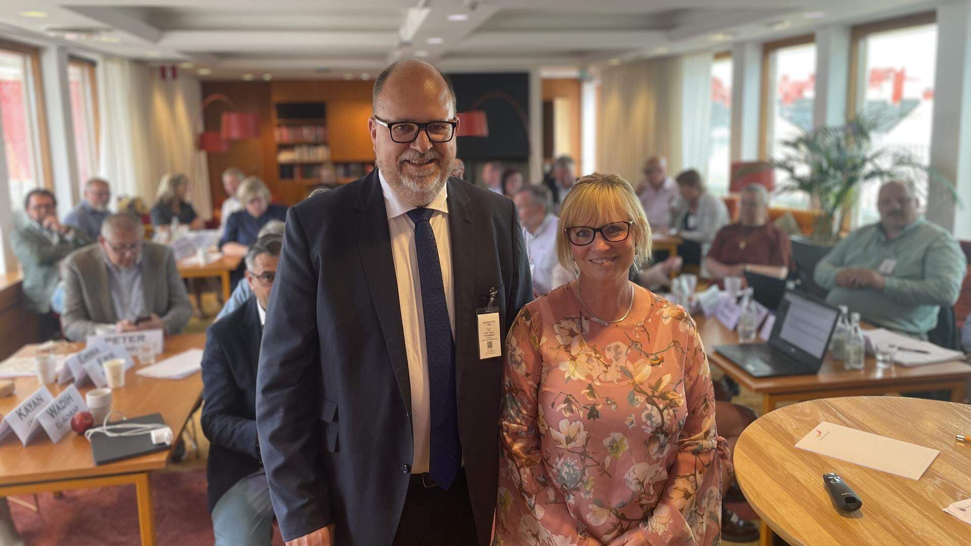 Karl-Petter Thorwaldsson och Marie Svensson