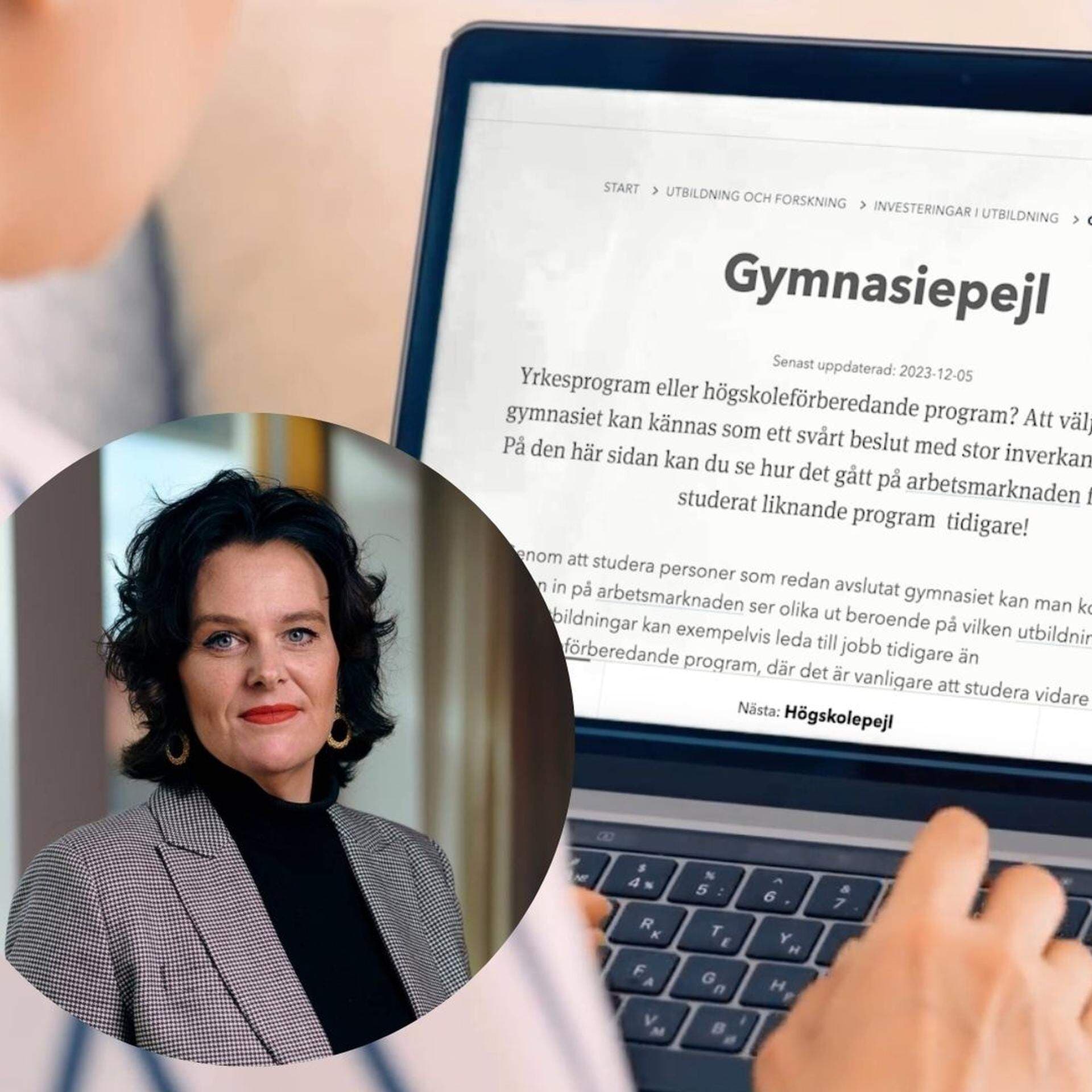 Minska antalet platser på gymnasiets samhälls- och ekonomiprogram