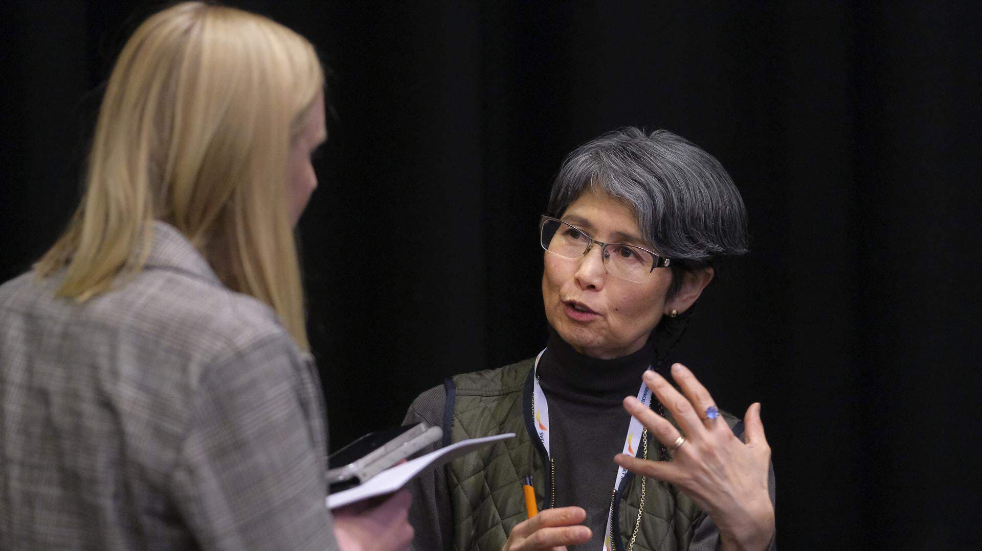 Mari Kadowaki, vd på Saft AB i Oskarshamn.