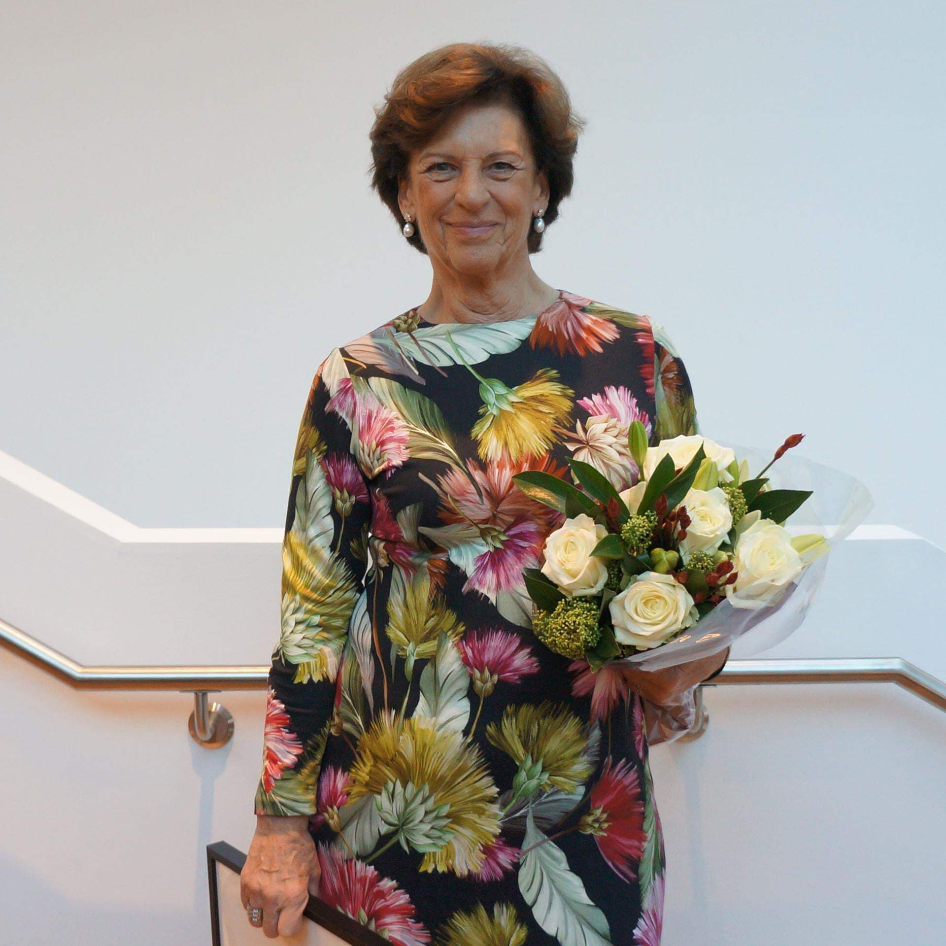 Antonia Ax:son Johnson, som tilldelas av 2016 års Nicolinpris.