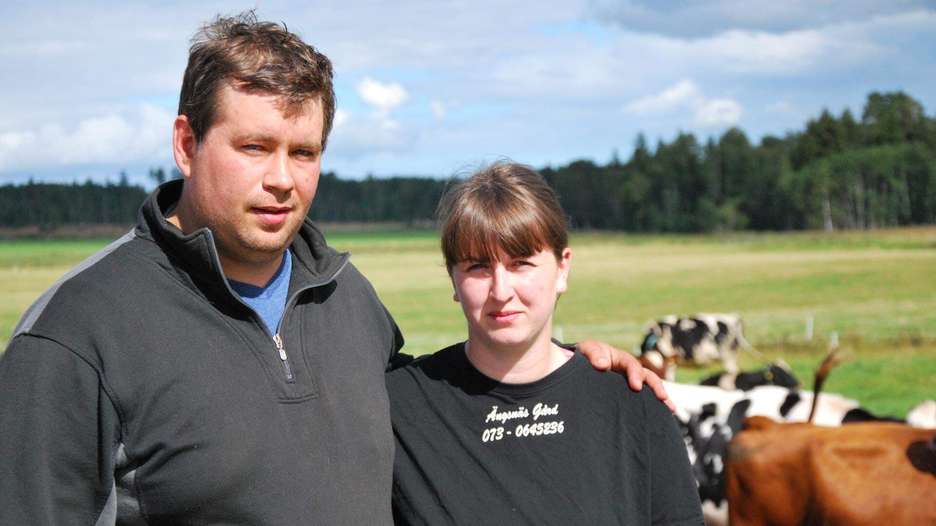 Oskar Jonsson och Anna Brate i Österfärnebo