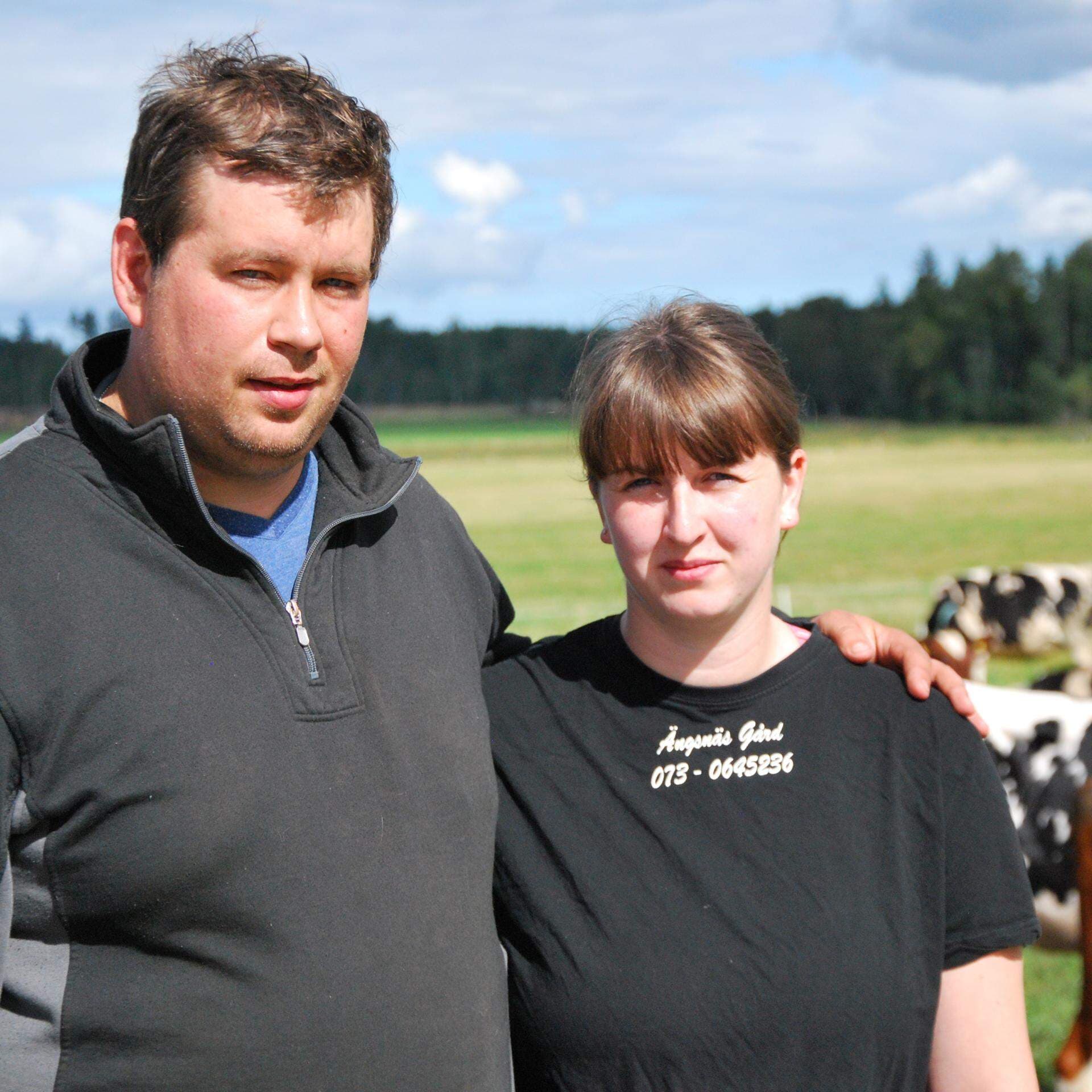 Oskar Jonsson och Anna Brate i Österfärnebo