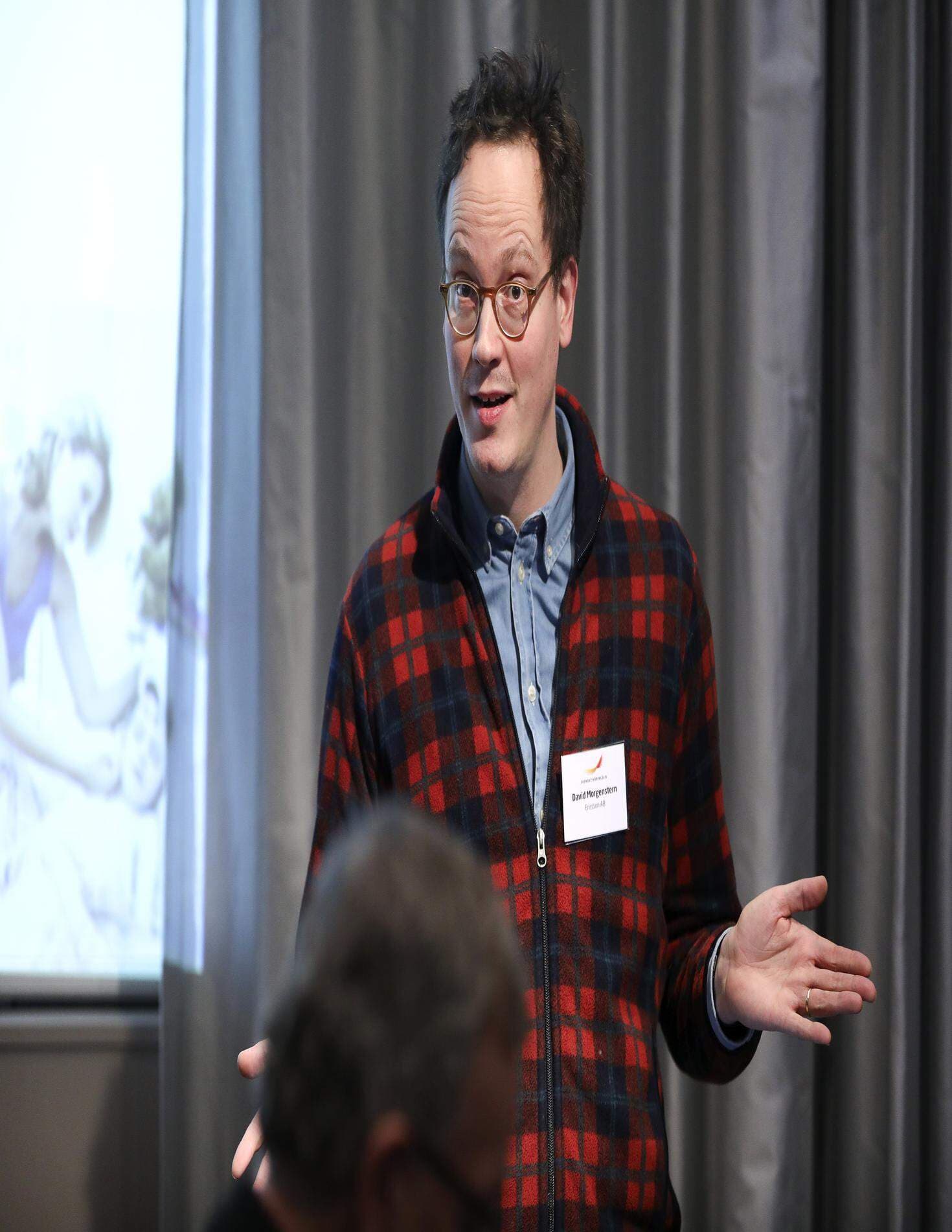 David Morgenstern, som är chef för kompetensförsörjning på Ericsson.