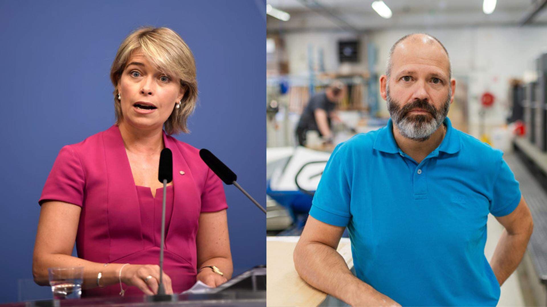 Annika Strandhäll, Torvald Östensson