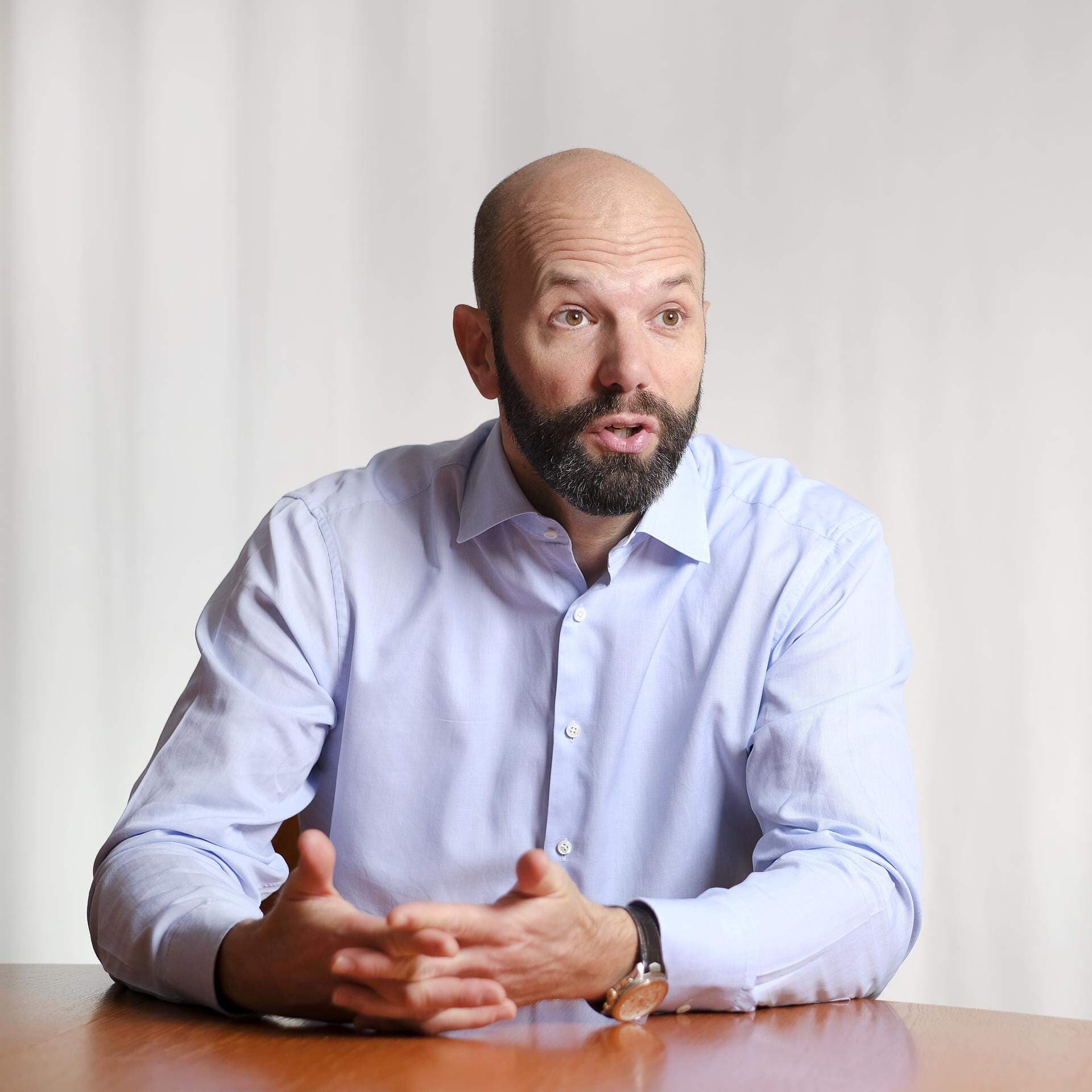 Svenskt Näringslivs vice vd Mattias Dahl